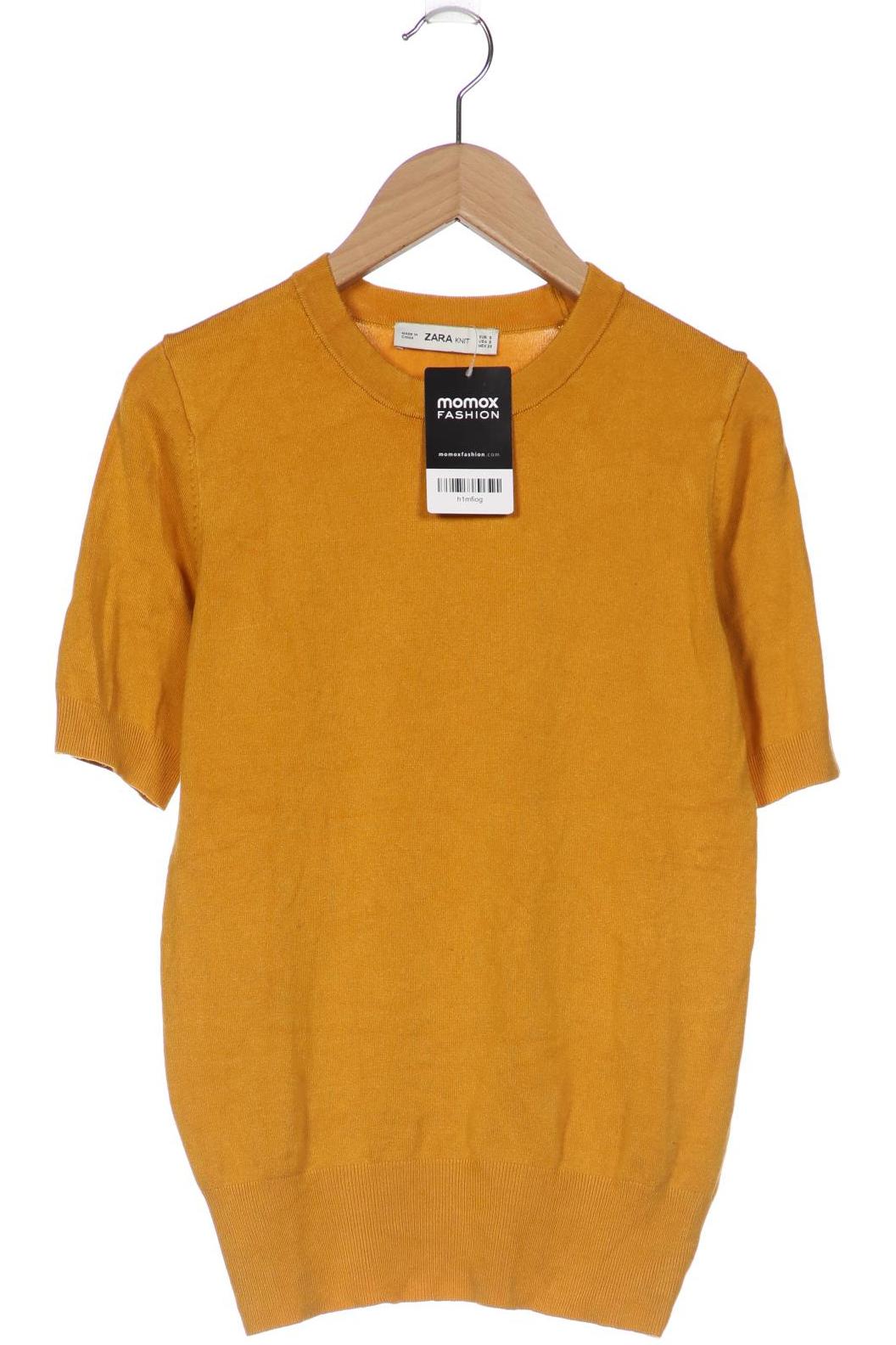 

ZARA Damen Pullover, gelb