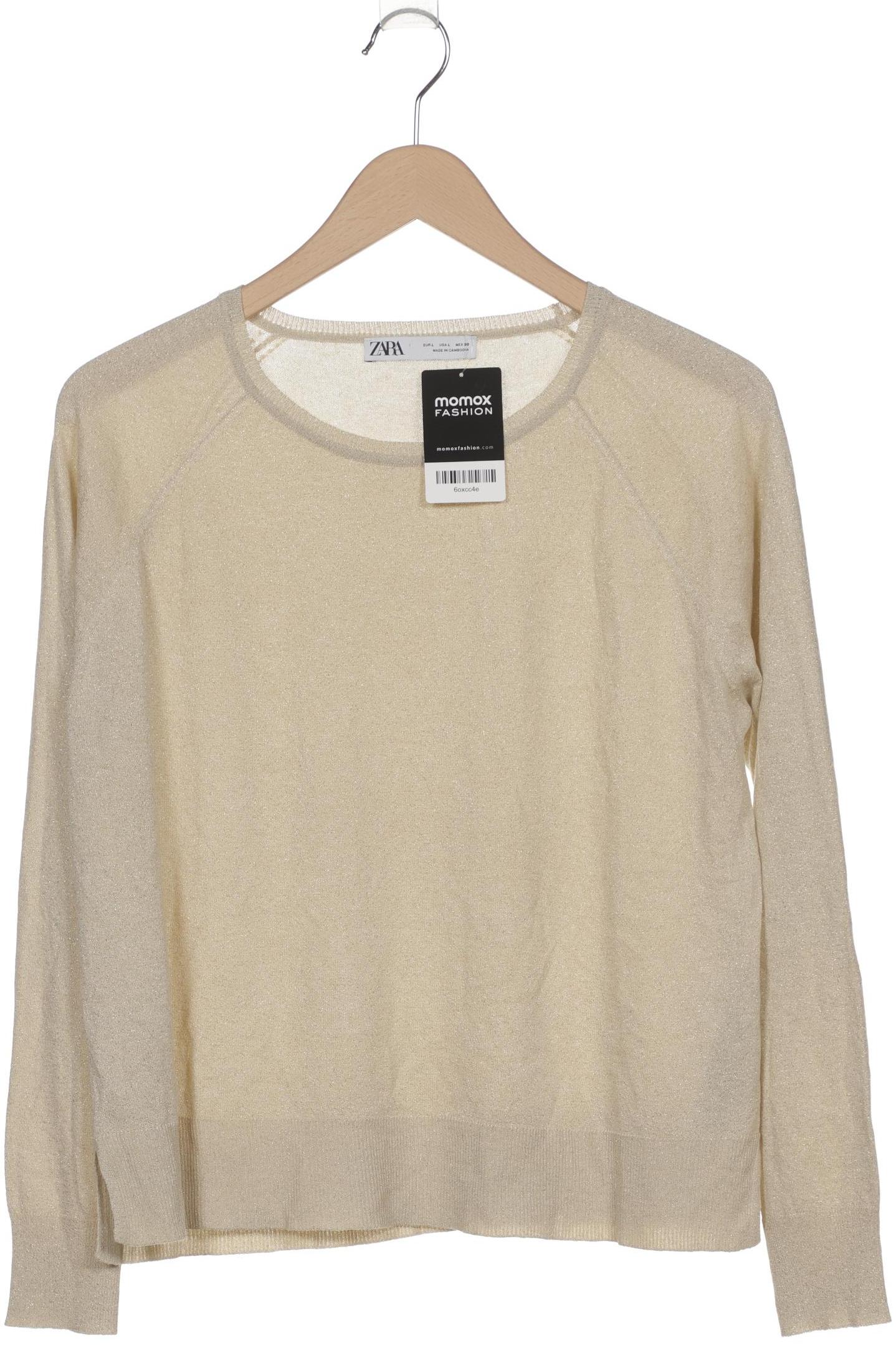 

Zara Damen Pullover, beige, Gr. 42