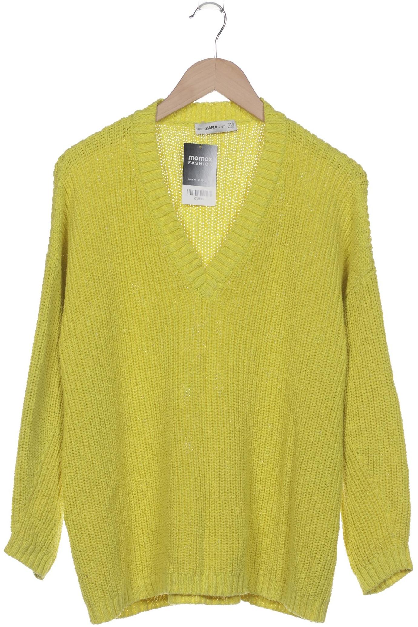 

Zara Damen Pullover, gelb, Gr. 36