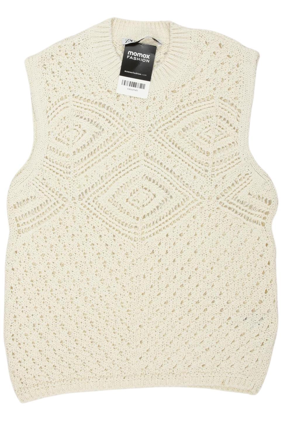 

Zara Damen Pullover, cremeweiß, Gr. 38