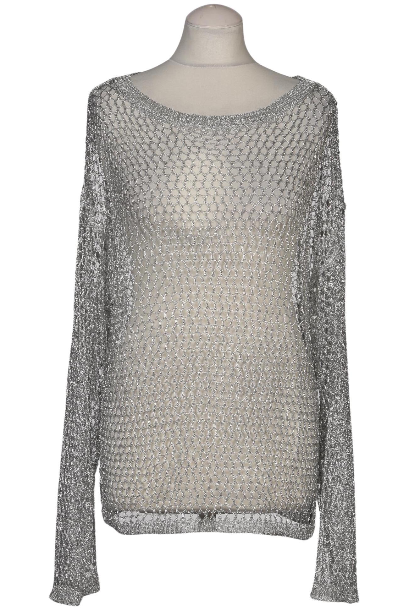 

Zara Damen Pullover, silber, Gr. 42