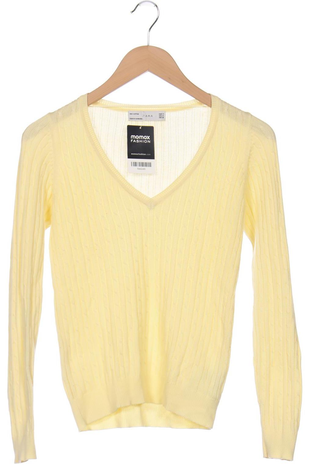 

ZARA Damen Pullover, gelb