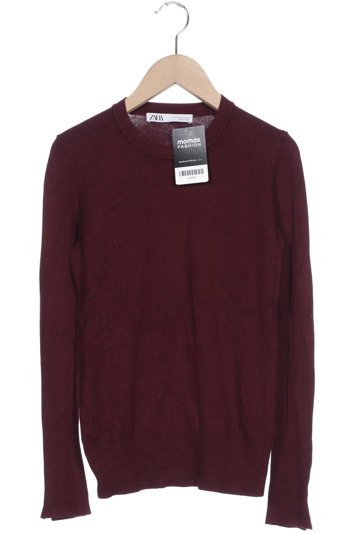 

Zara Damen Pullover, bordeaux, Gr. 36