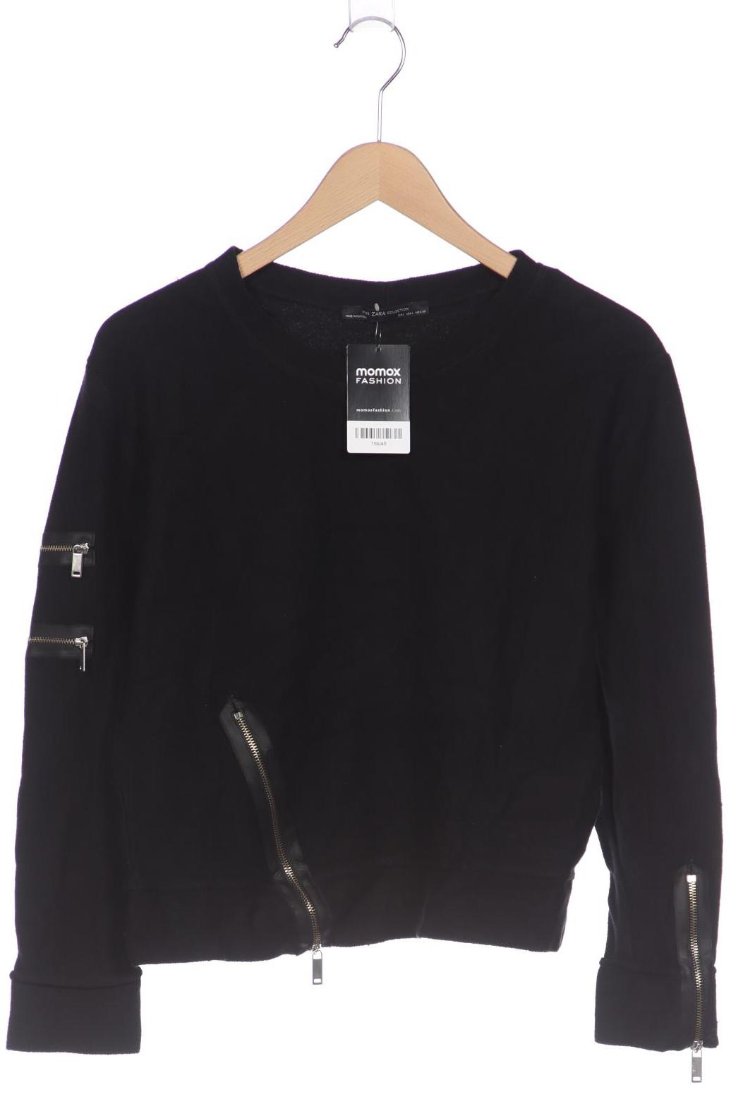 

ZARA Damen Pullover, schwarz