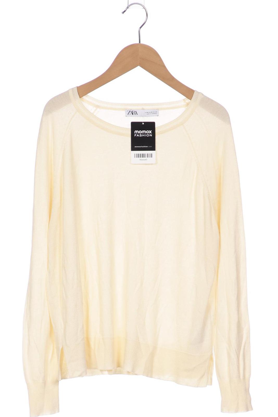

Zara Damen Pullover, cremeweiß, Gr. 38