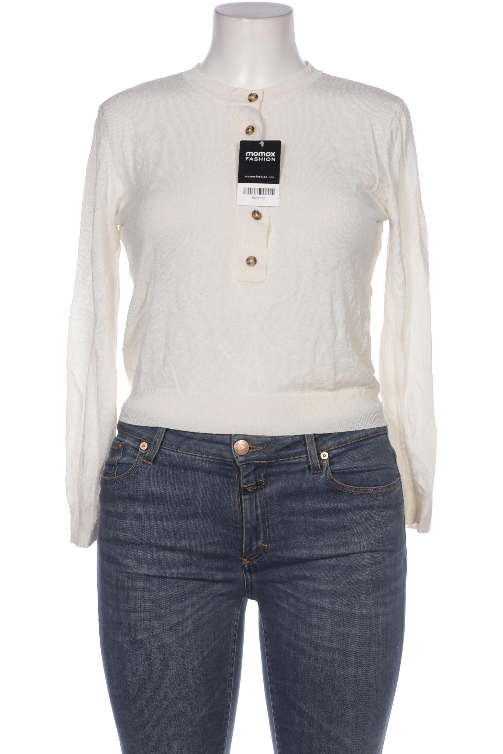 

Zara Damen Pullover, cremeweiß, Gr. 42