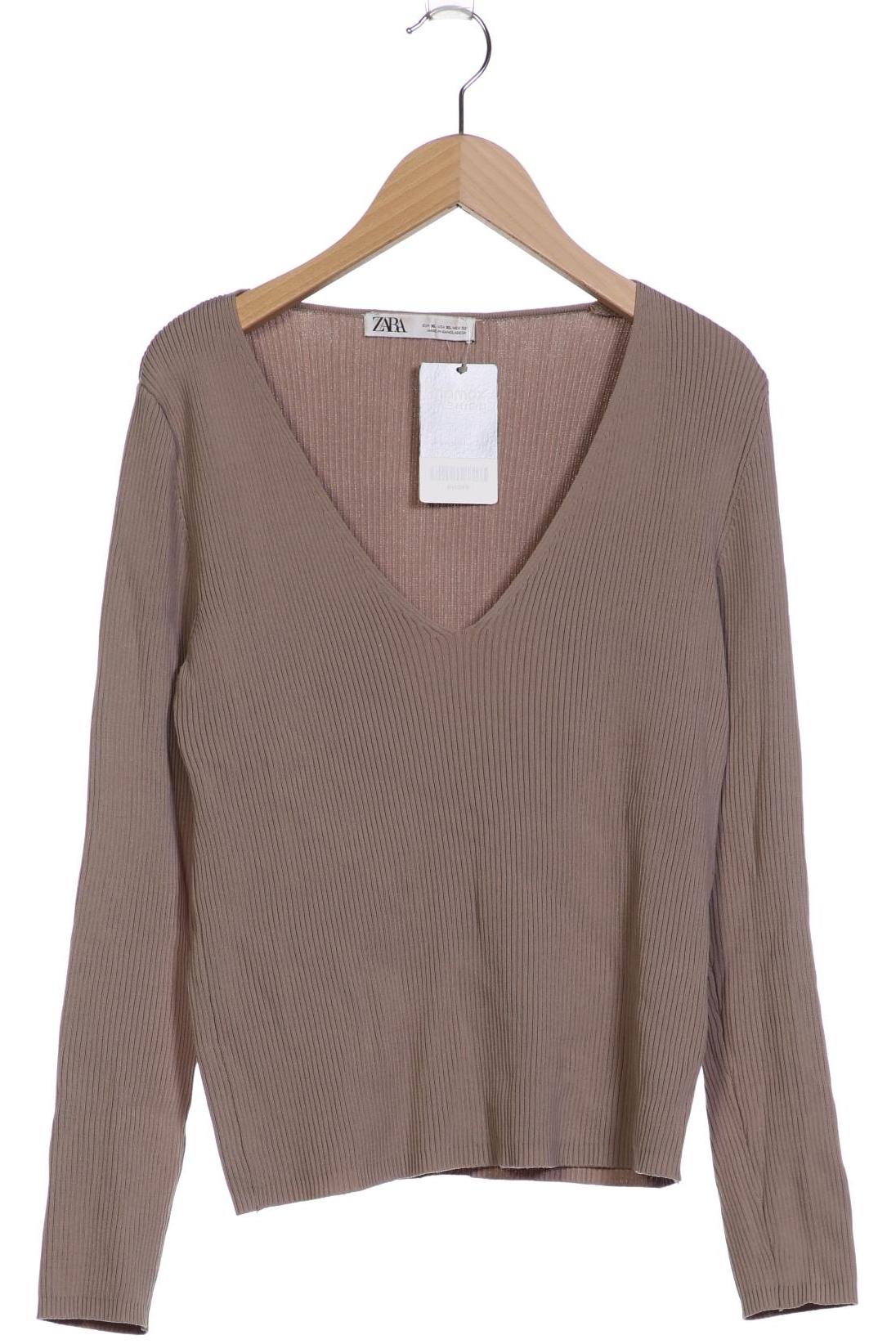 

Zara Damen Pullover, beige, Gr. 44