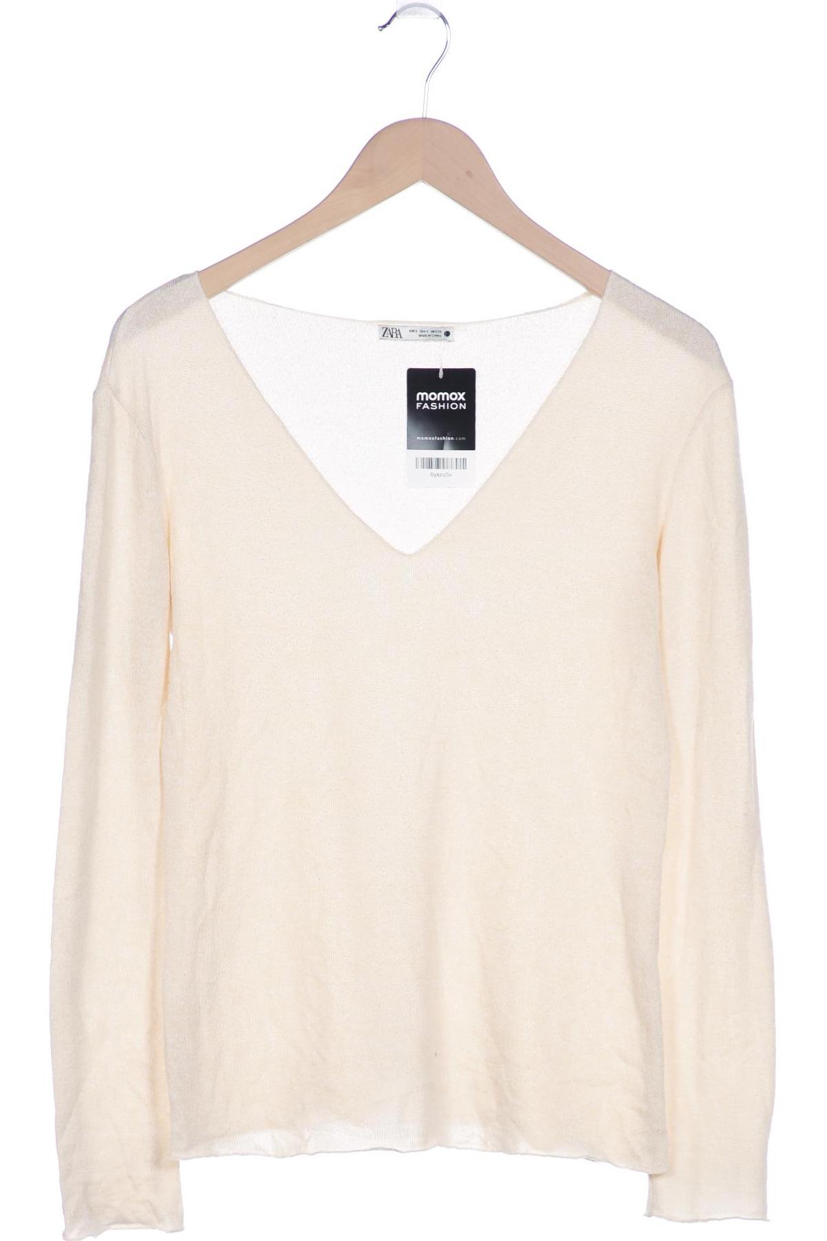

Zara Damen Pullover, cremeweiß, Gr. 36