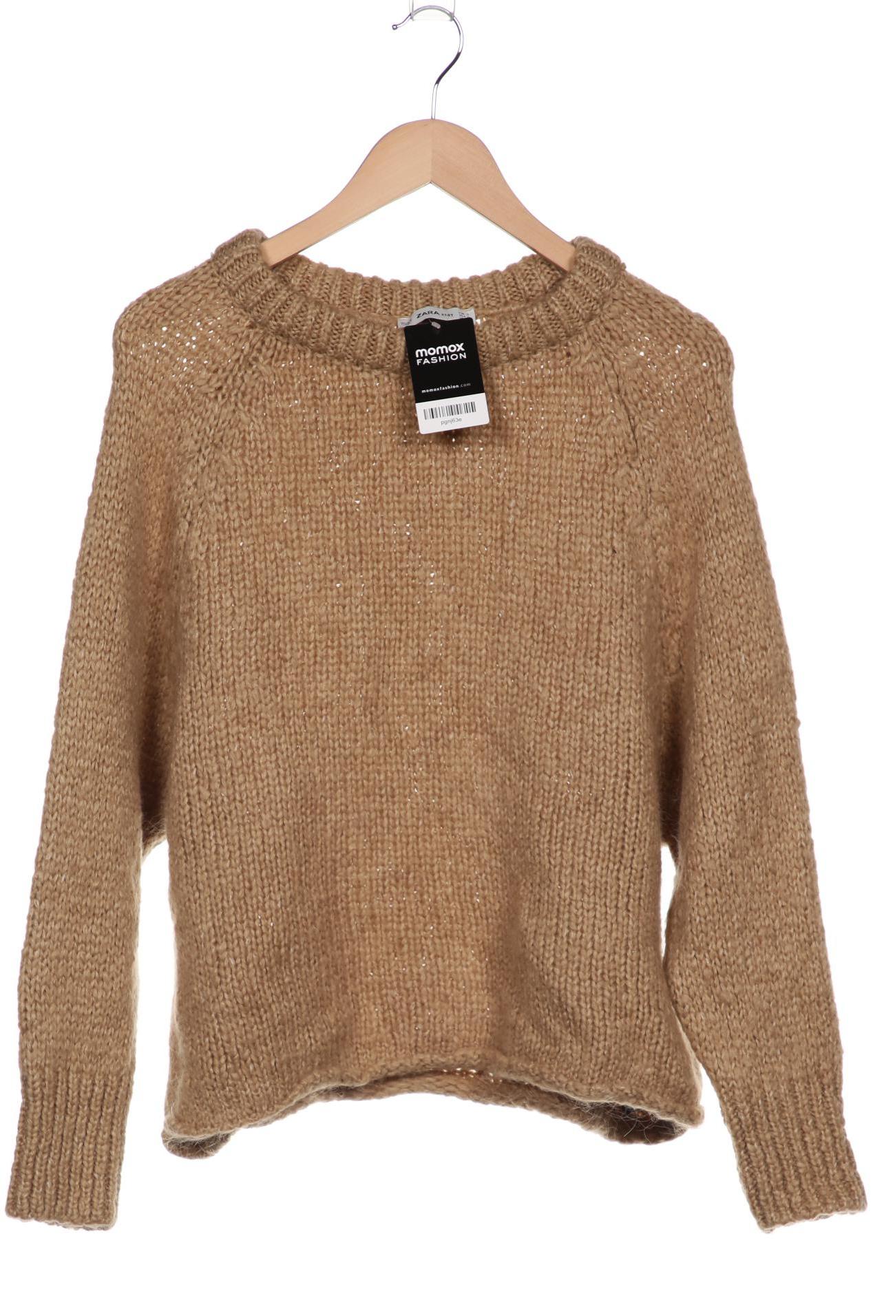 

ZARA Damen Pullover, beige