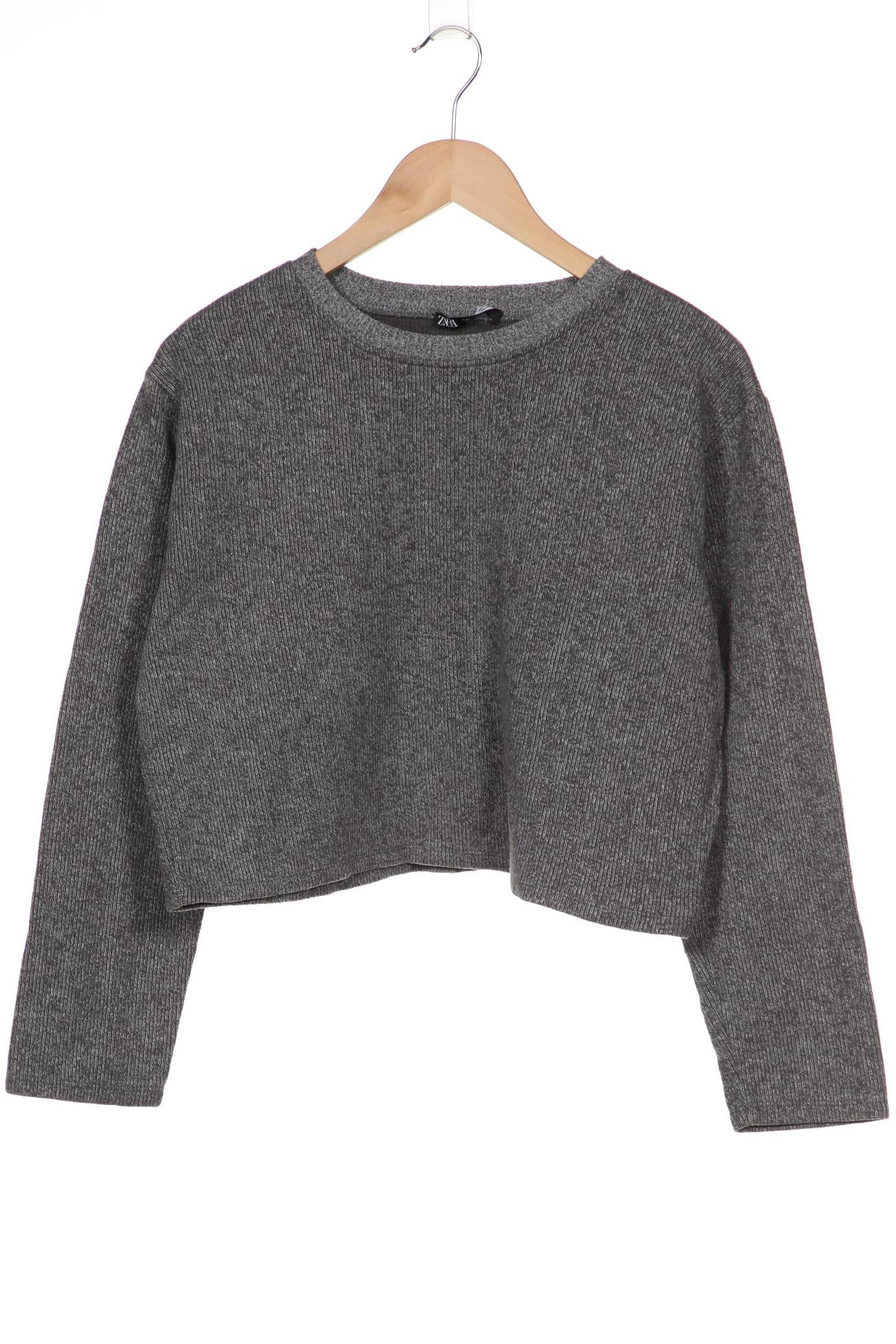 

ZARA Damen Pullover, grau