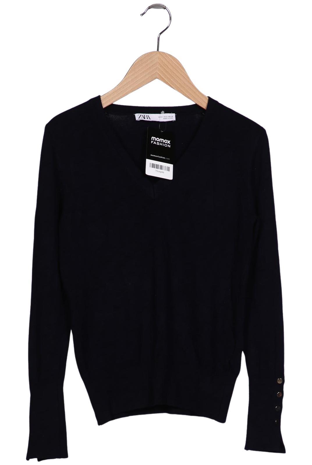 

Zara Damen Pullover, marineblau, Gr. 36