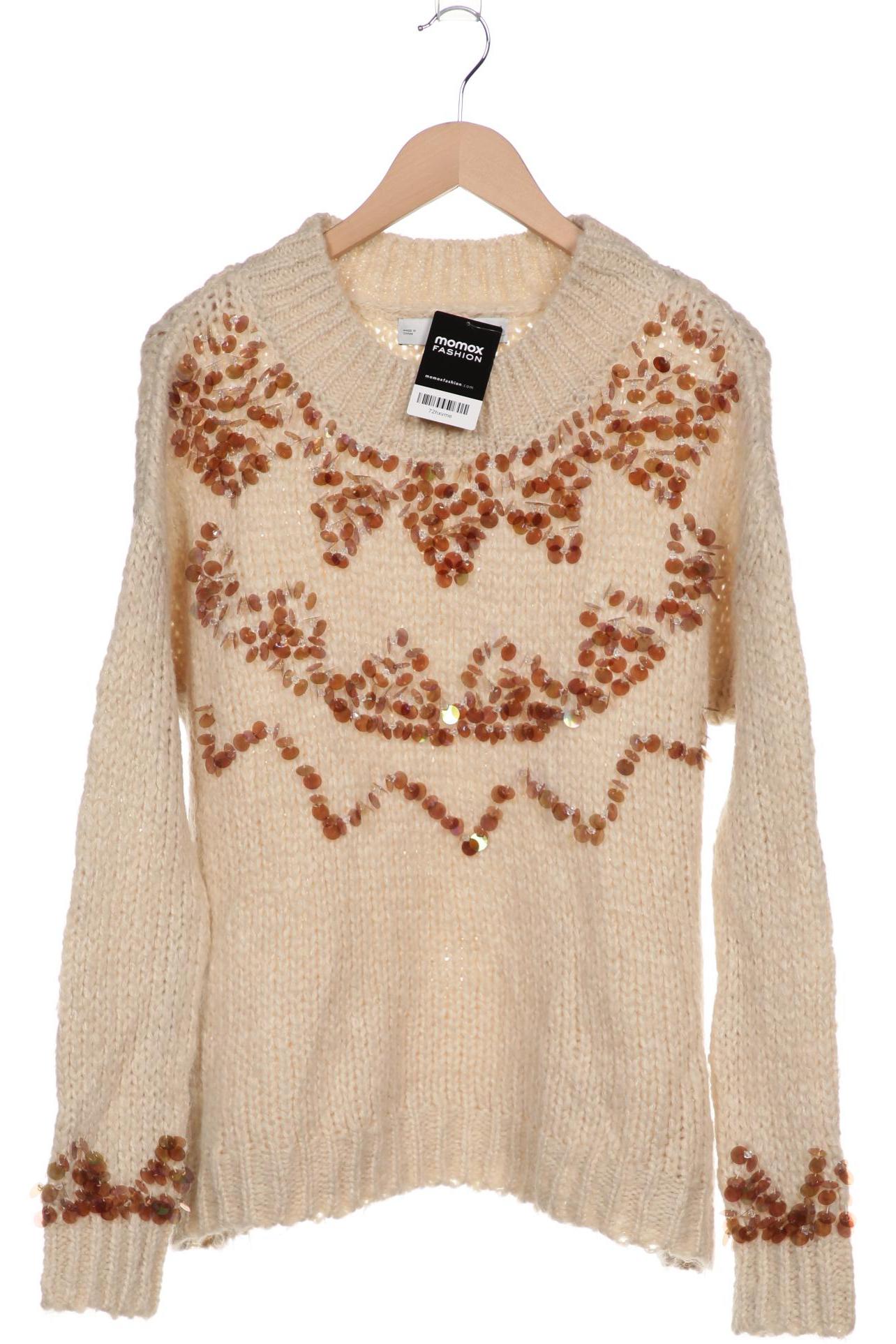 

ZARA Damen Pullover, beige