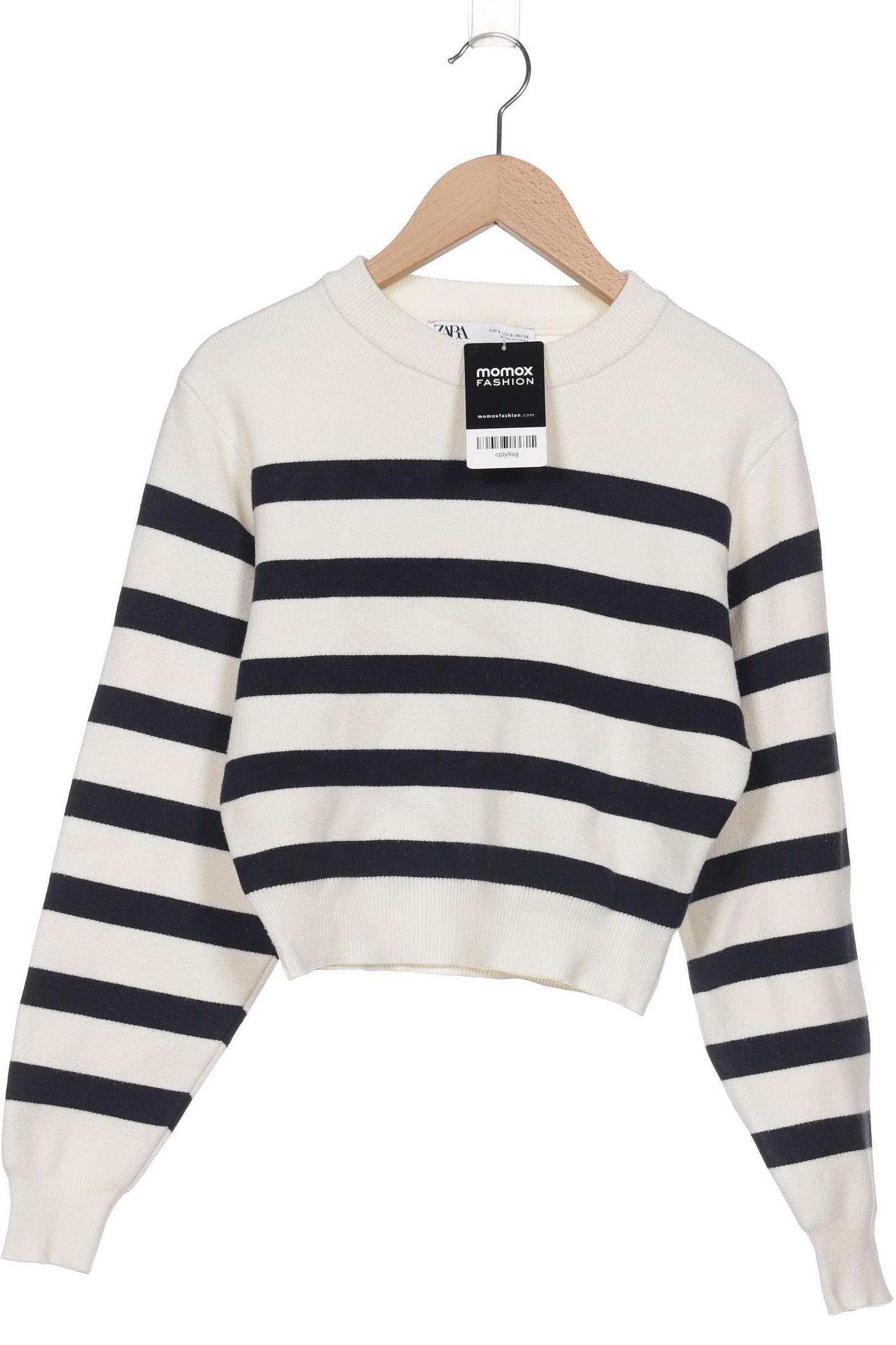 

Zara Damen Pullover, cremeweiß, Gr. 36