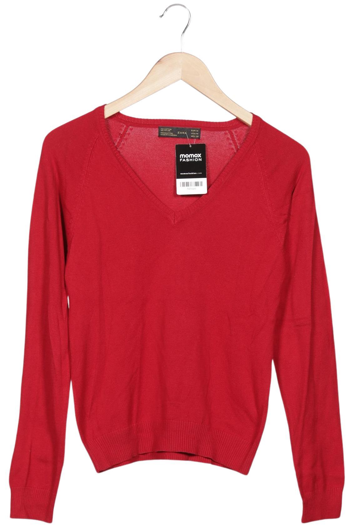 

Zara Damen Pullover, rot, Gr. 38