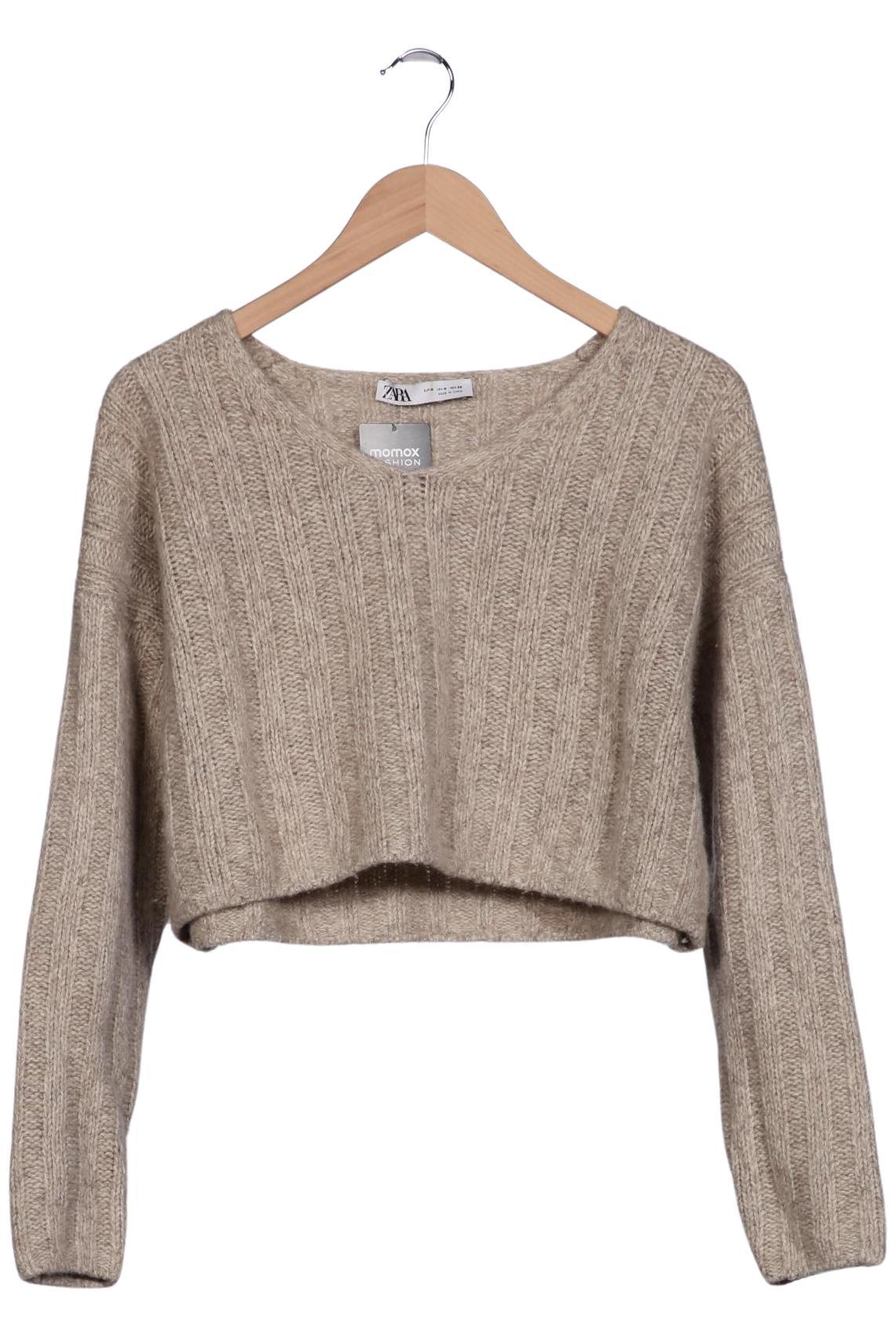 

Zara Damen Pullover, beige, Gr. 38
