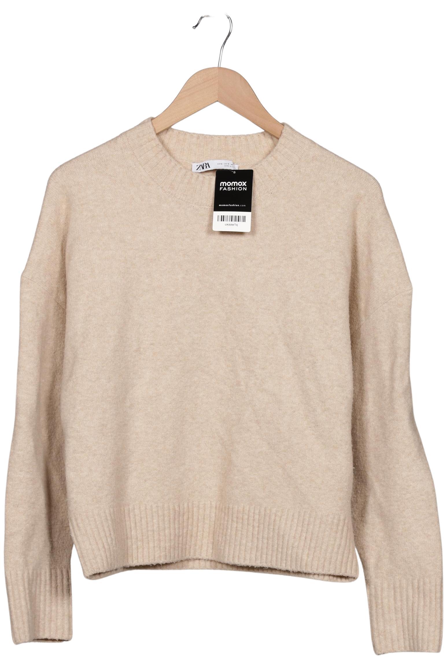 

Zara Damen Pullover, beige, Gr. 36