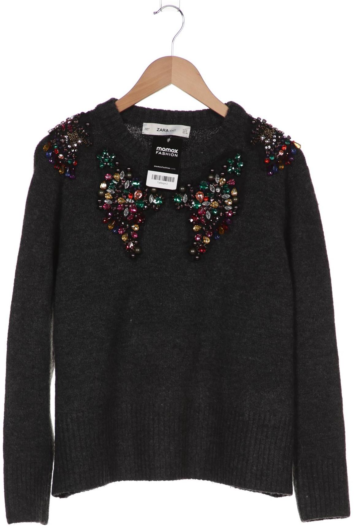 

ZARA Damen Pullover, grau