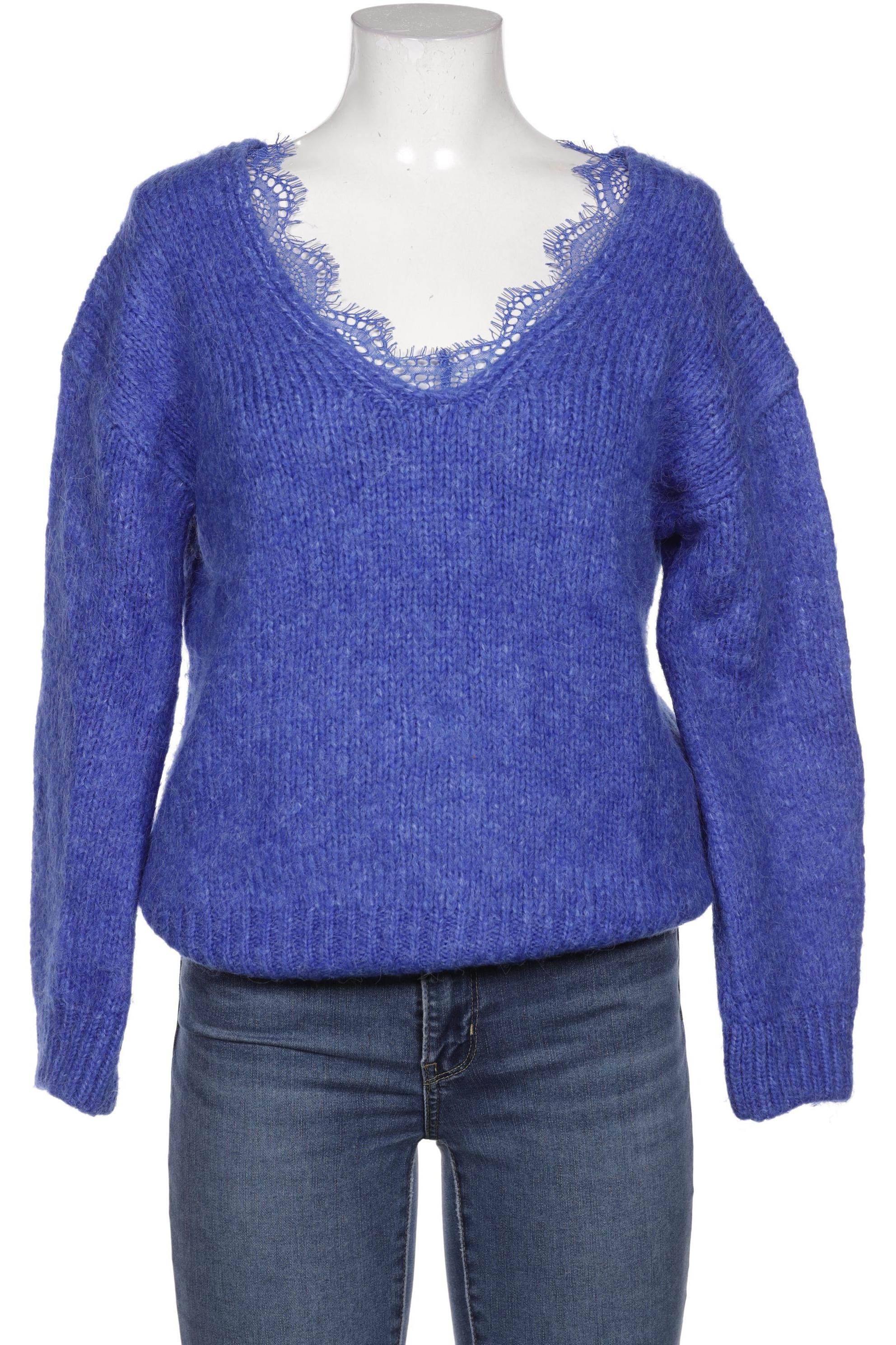 

ZARA Damen Pullover, blau