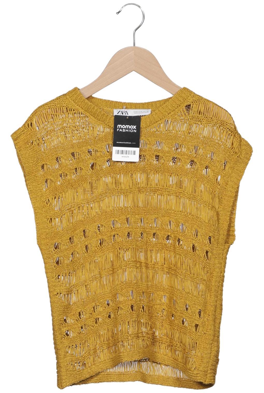 

Zara Damen Pullover, gelb, Gr. 36