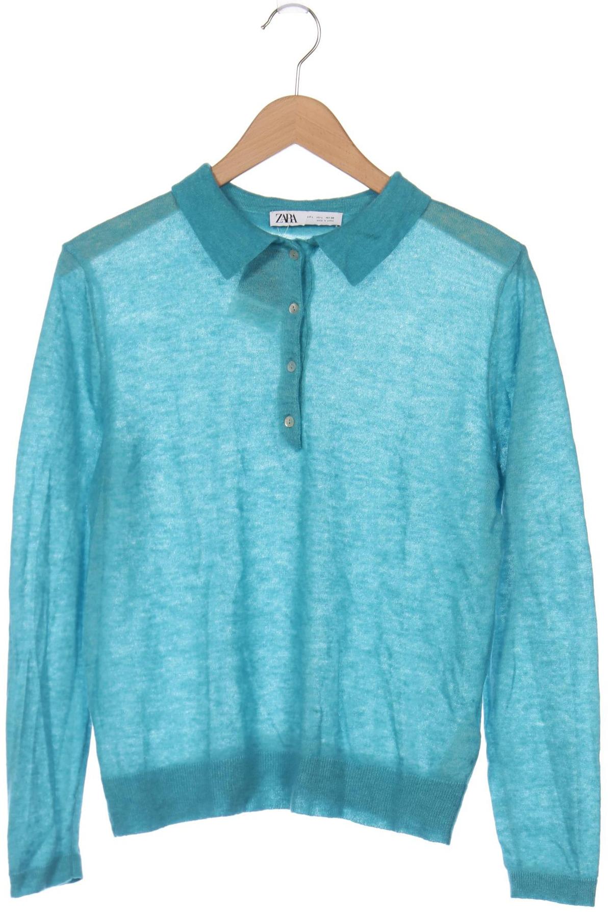 

ZARA Damen Pullover, türkis