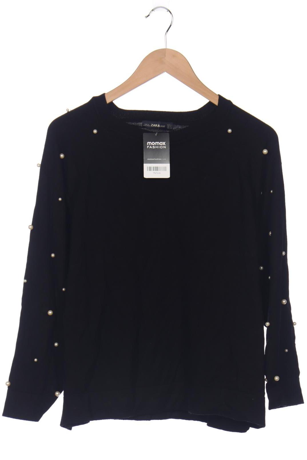 

ZARA Damen Pullover, schwarz