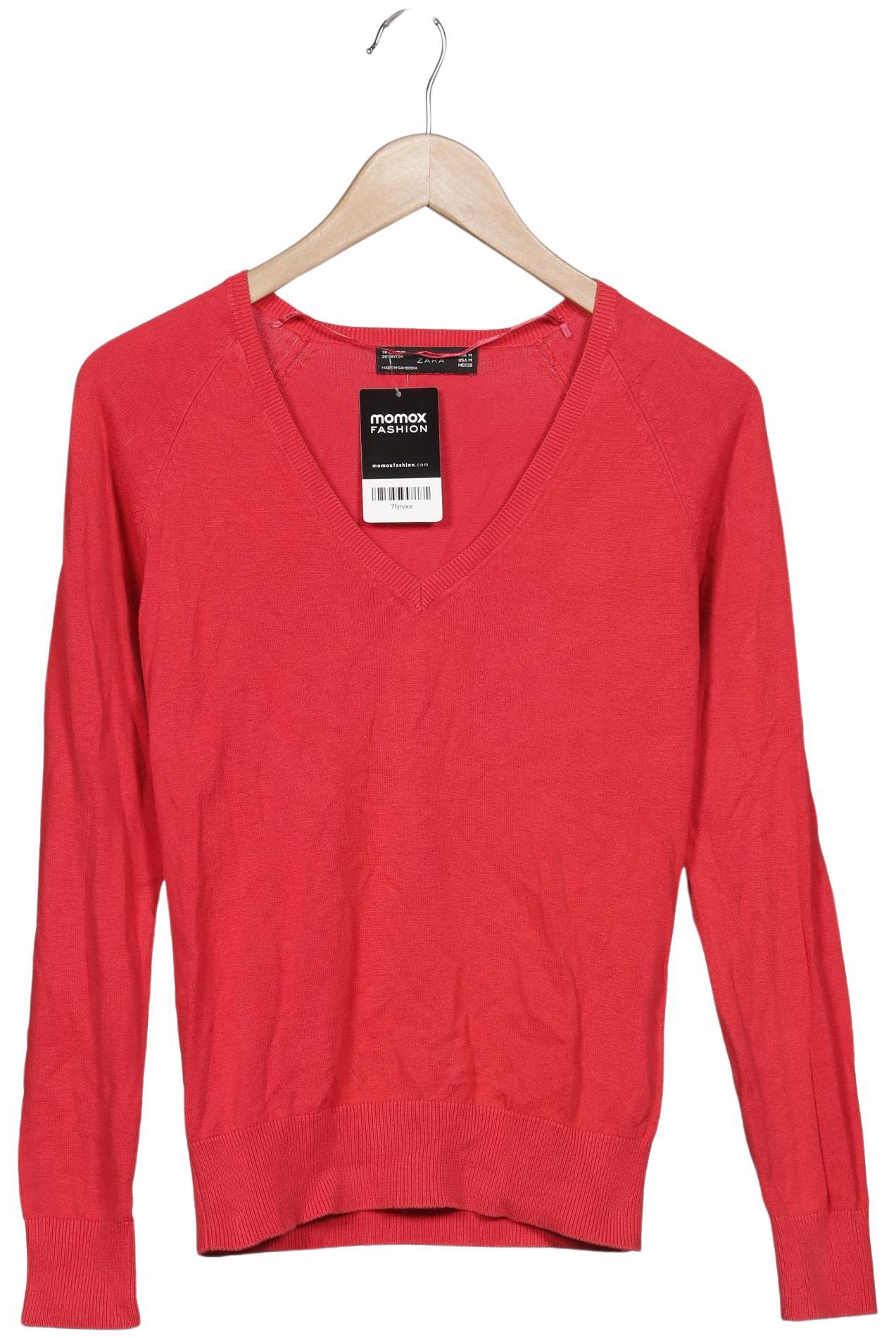 

Zara Damen Pullover, rot, Gr. 38