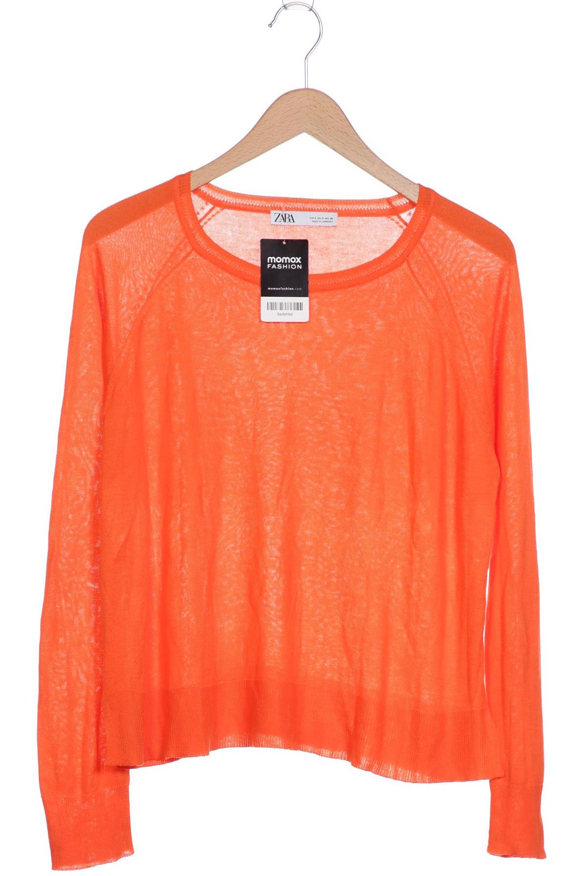 

ZARA Damen Pullover, orange