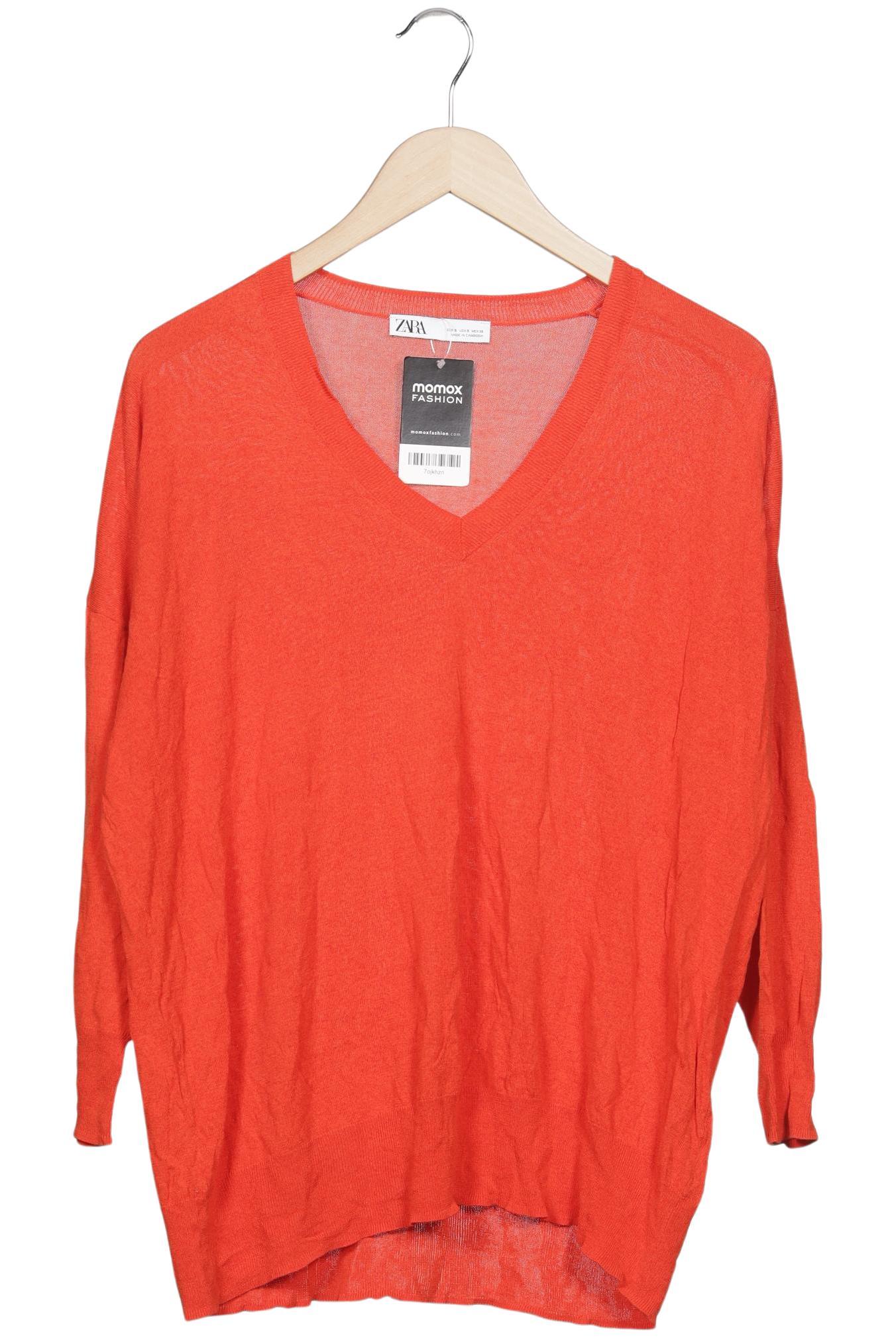 

Zara Damen Pullover, orange, Gr. 36