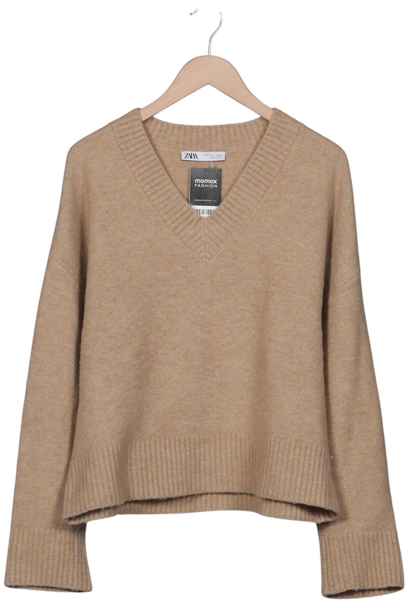 

Zara Damen Pullover, beige, Gr. 36