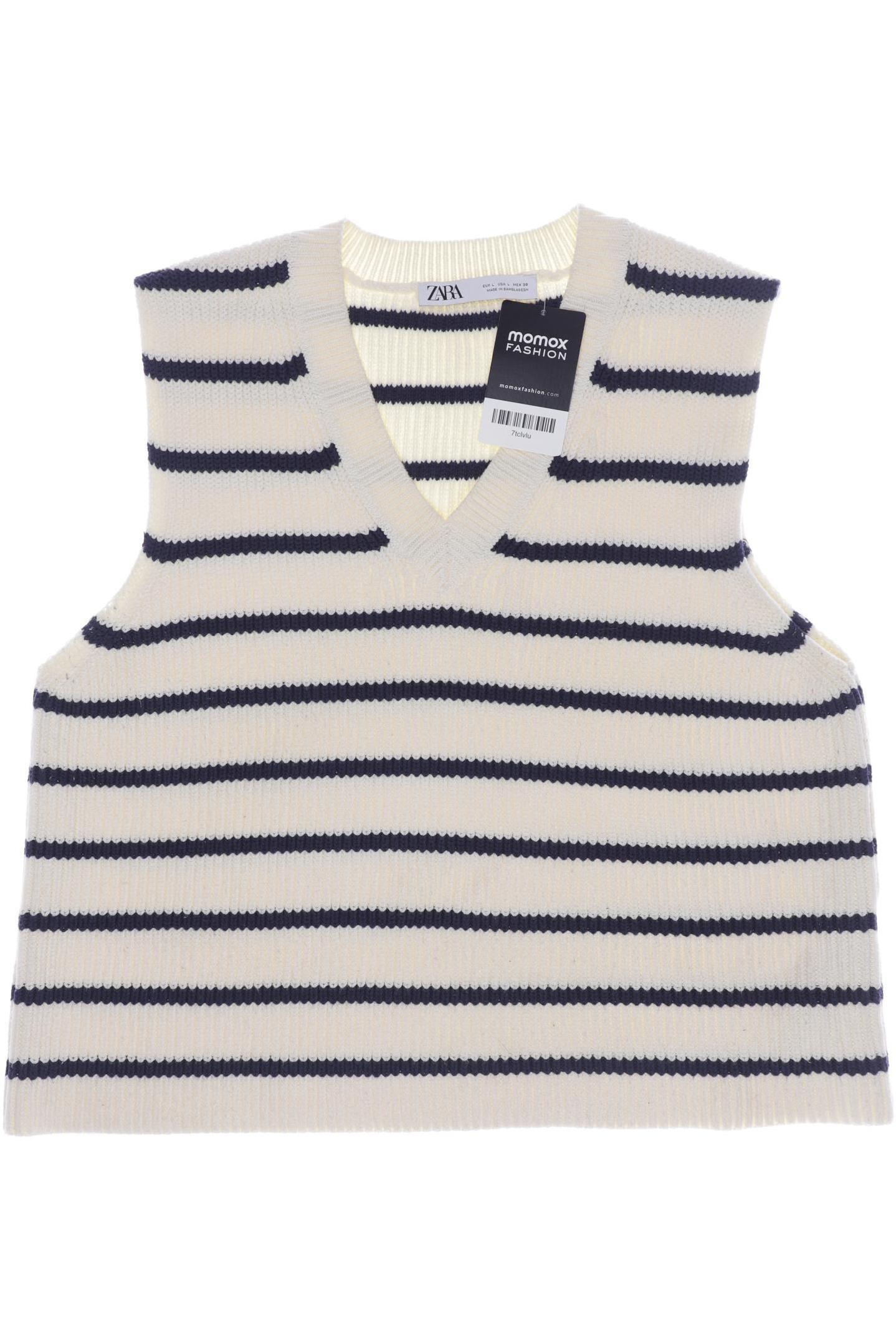 

ZARA Damen Pullover, cremeweiß