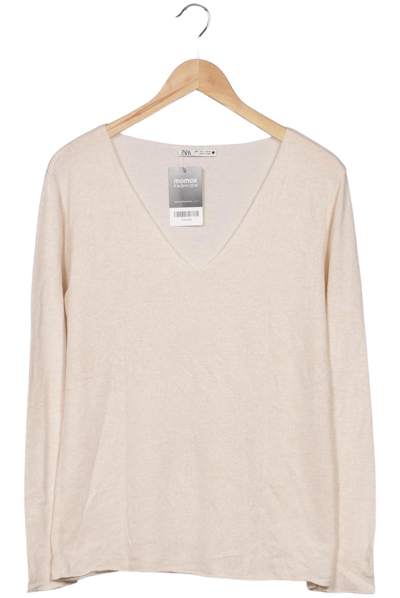 

Zara Damen Pullover, beige, Gr. 42