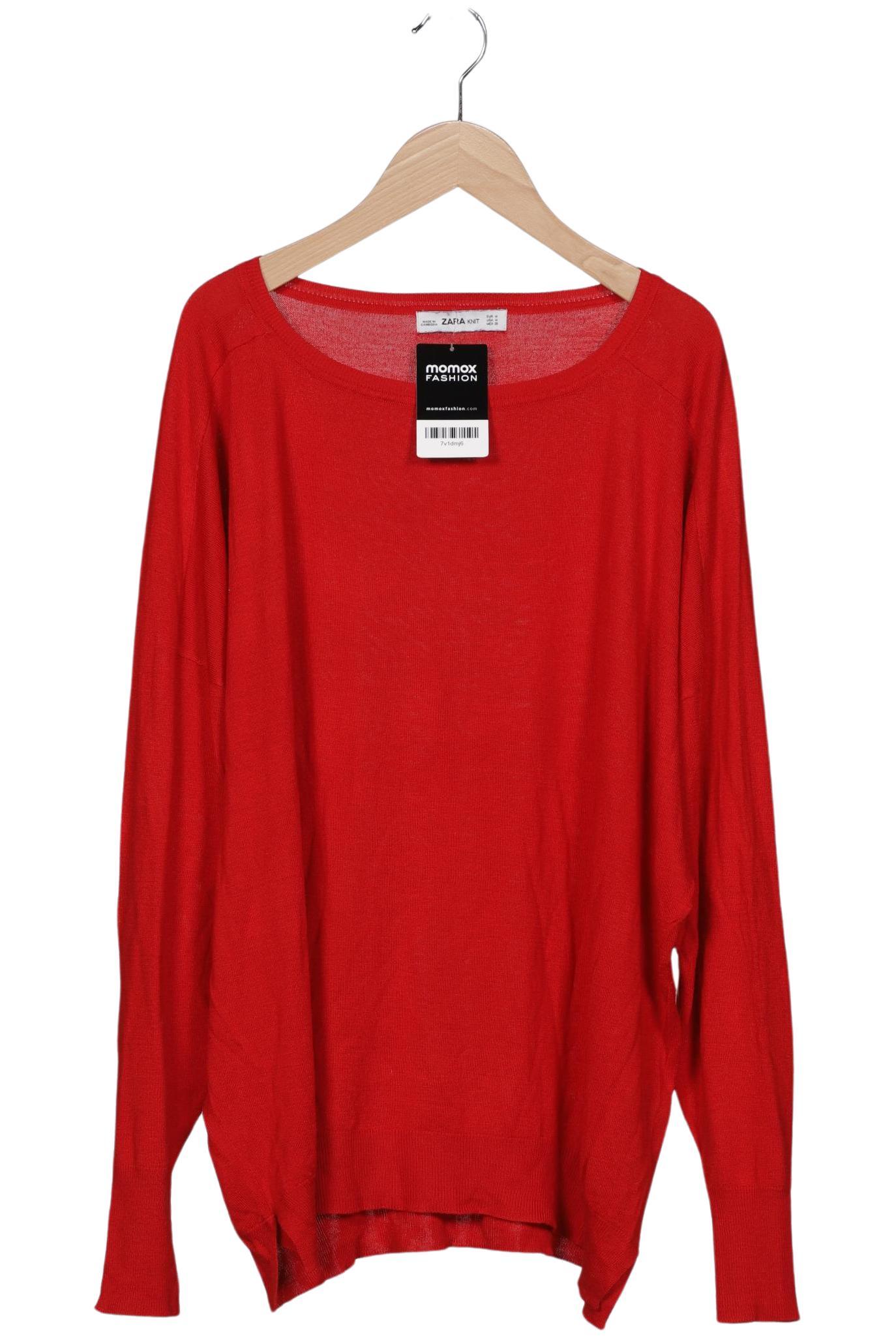 

Zara Damen Pullover, rot, Gr. 38