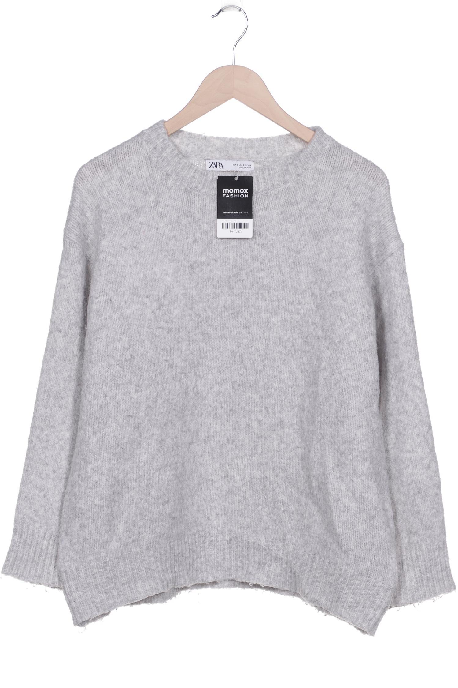 

ZARA Damen Pullover, grau