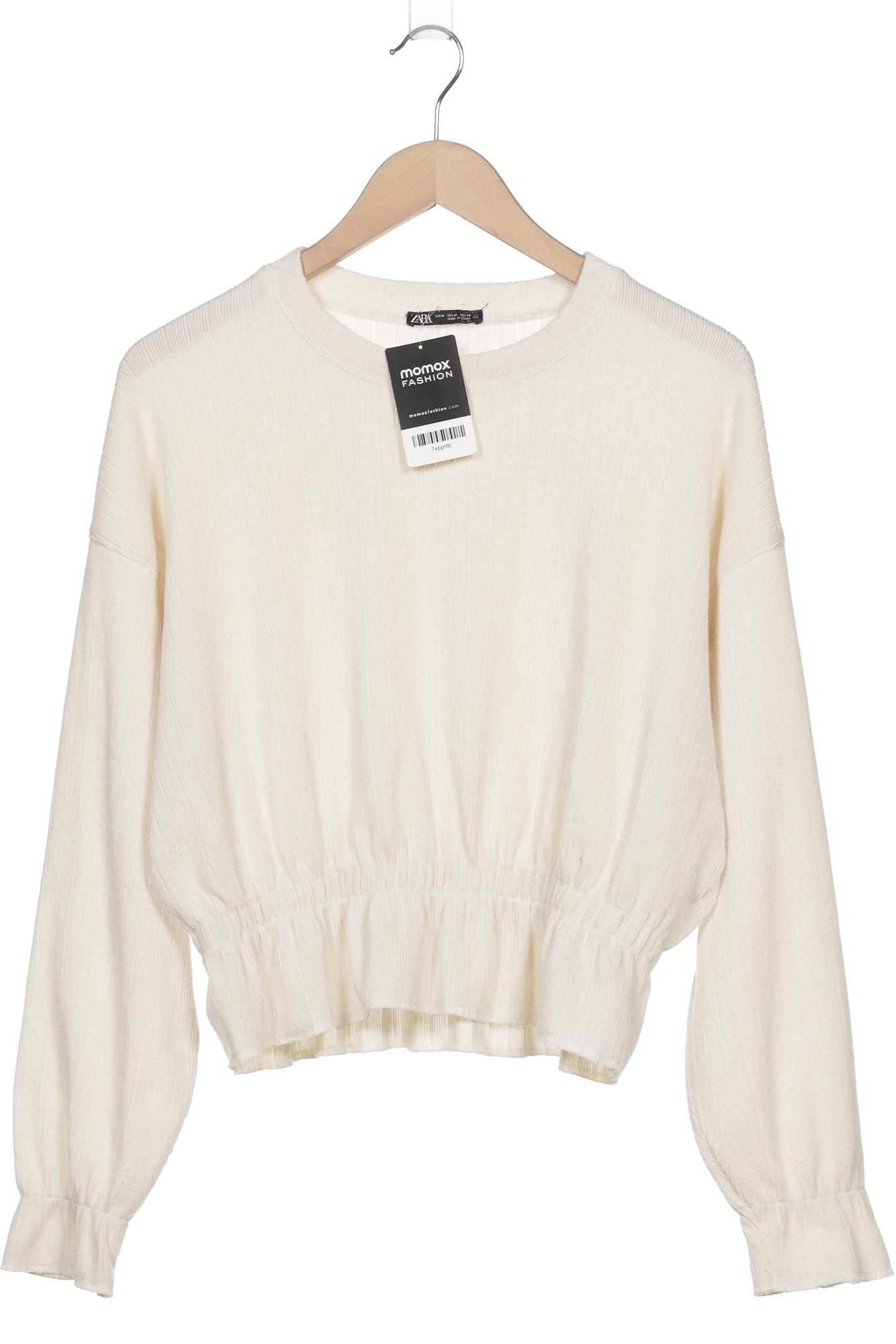 

Zara Damen Pullover, cremeweiß, Gr. 38