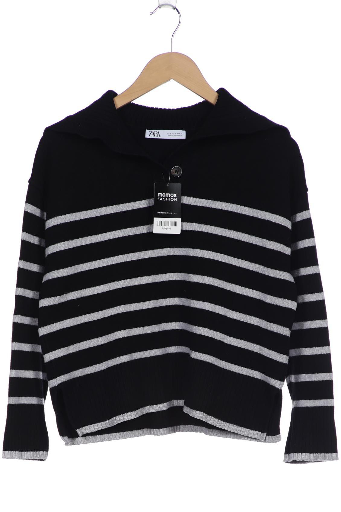 

ZARA Damen Pullover, schwarz