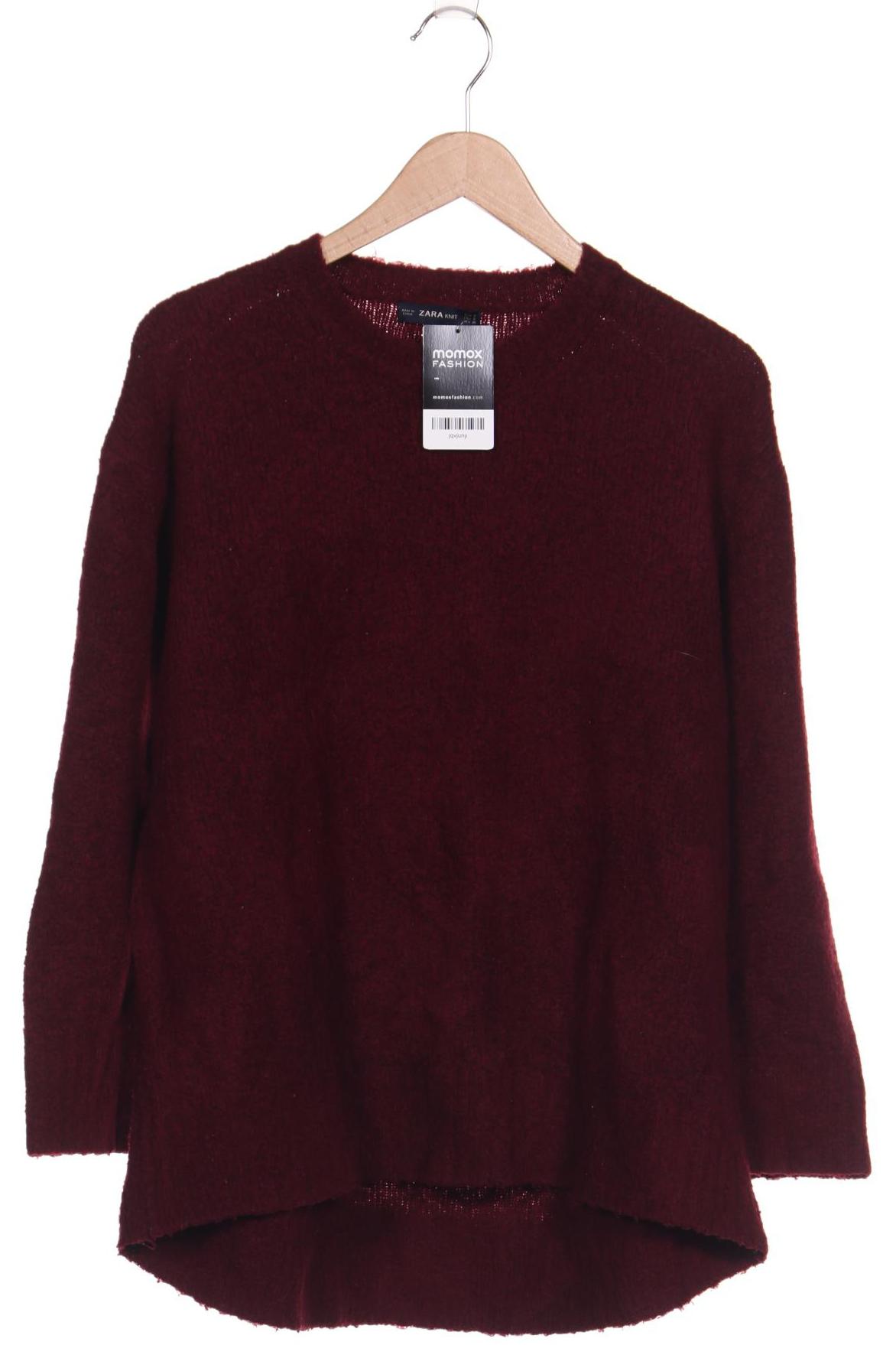 

Zara Damen Pullover, bordeaux, Gr. 36