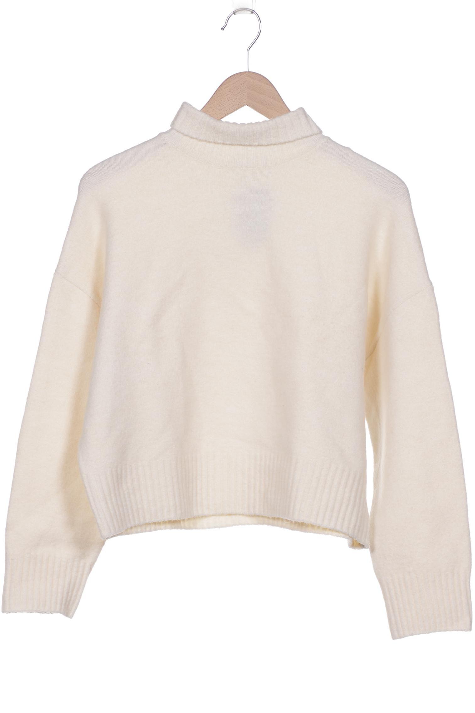 

ZARA Damen Pullover, cremeweiß