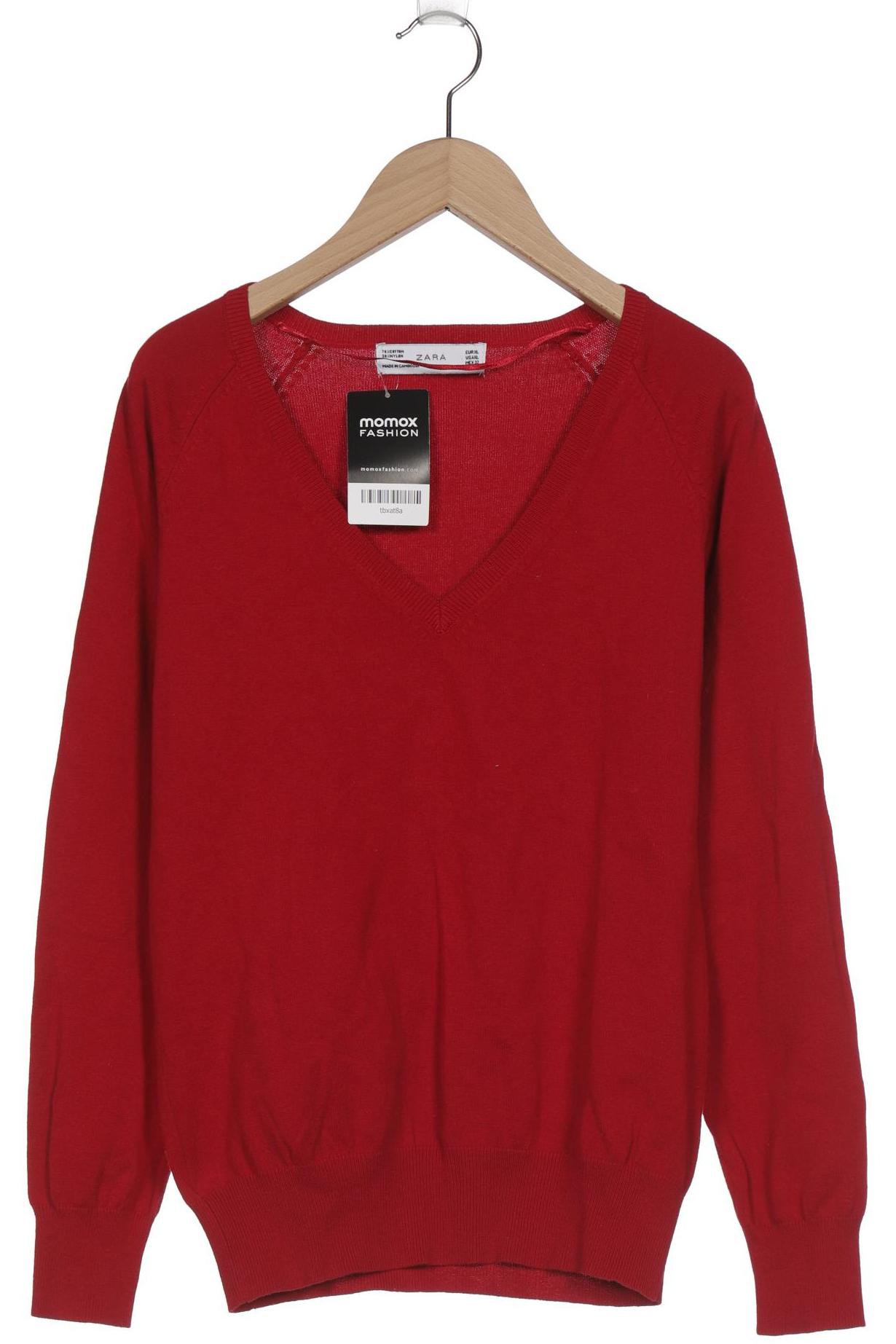 

Zara Damen Pullover, rot, Gr. 44