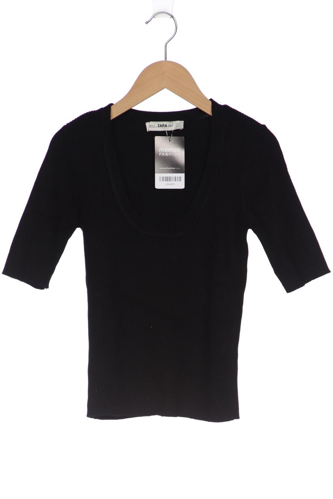 

ZARA Damen Pullover, schwarz