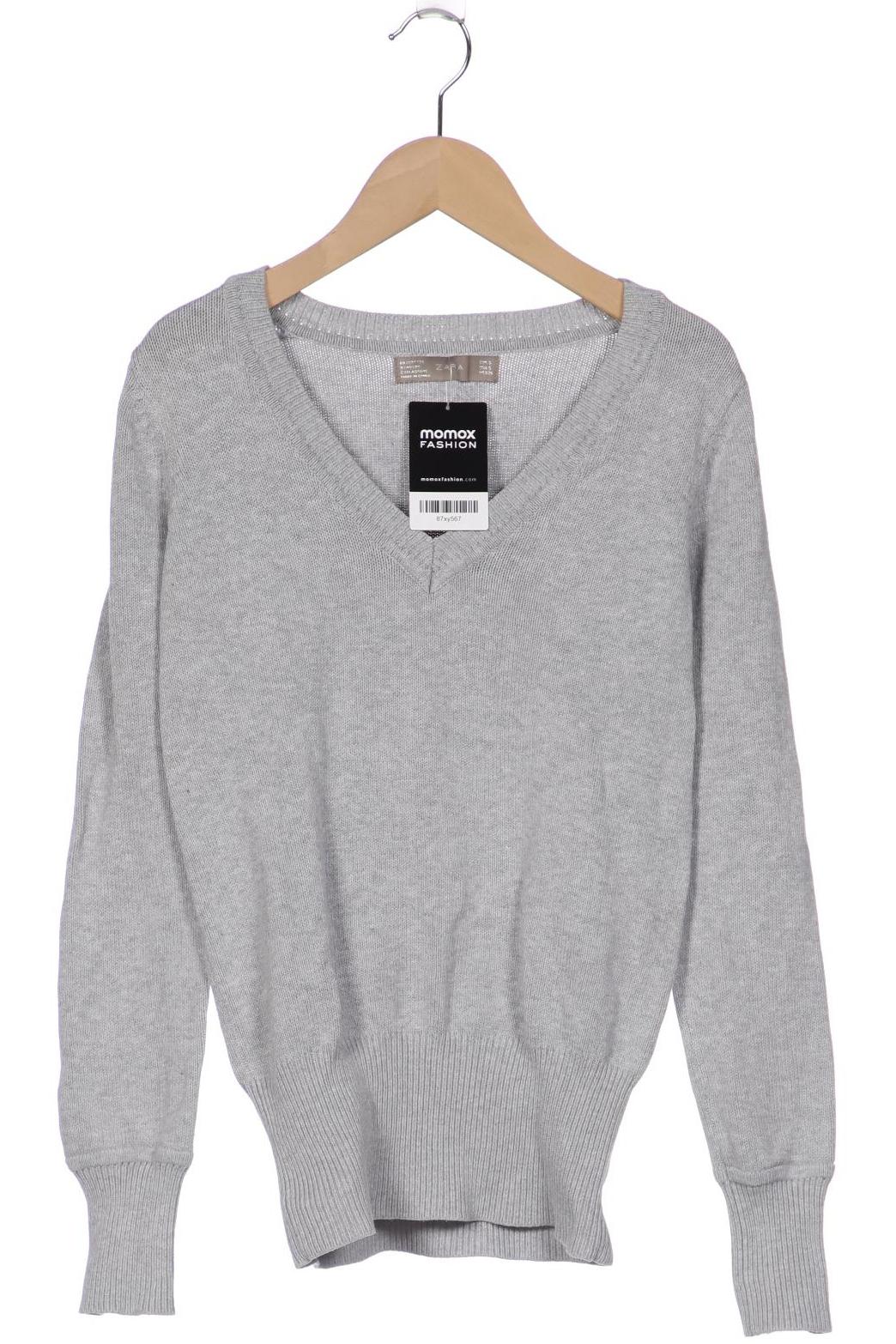 

ZARA Damen Pullover, grau