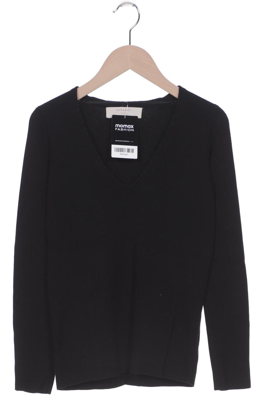 

ZARA Damen Pullover, schwarz