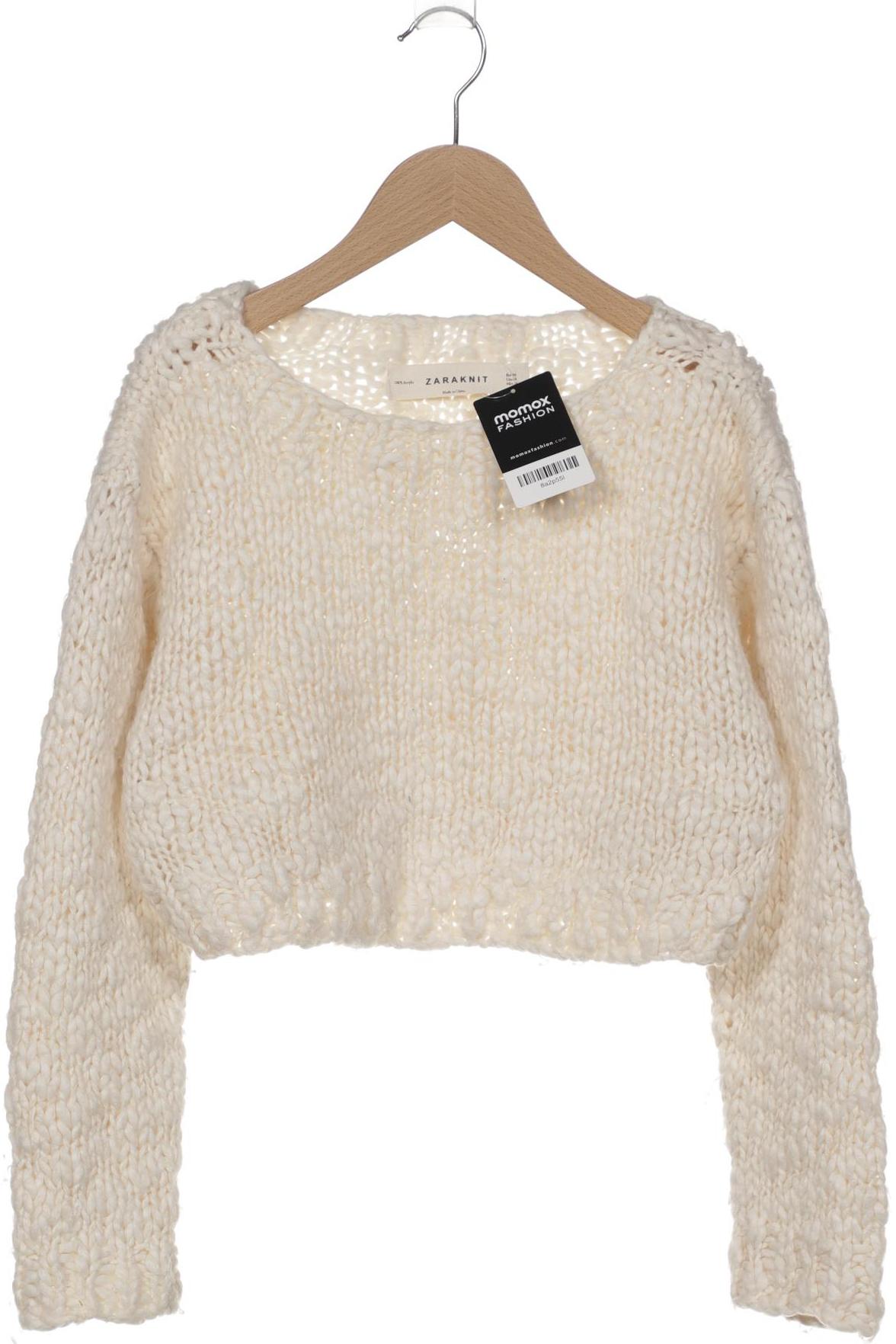 

Zara Damen Pullover, cremeweiß, Gr. 38