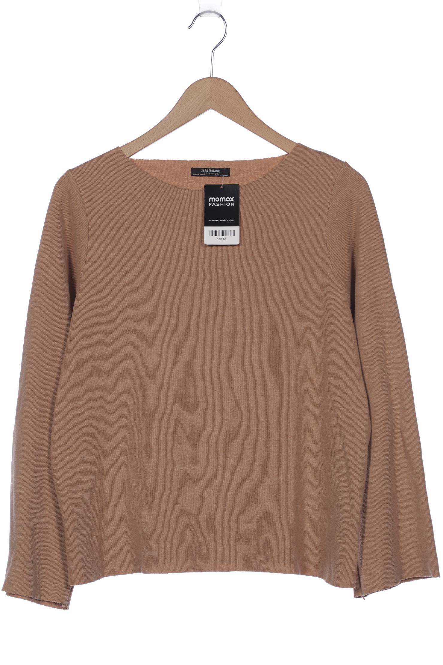 

ZARA Damen Pullover, beige