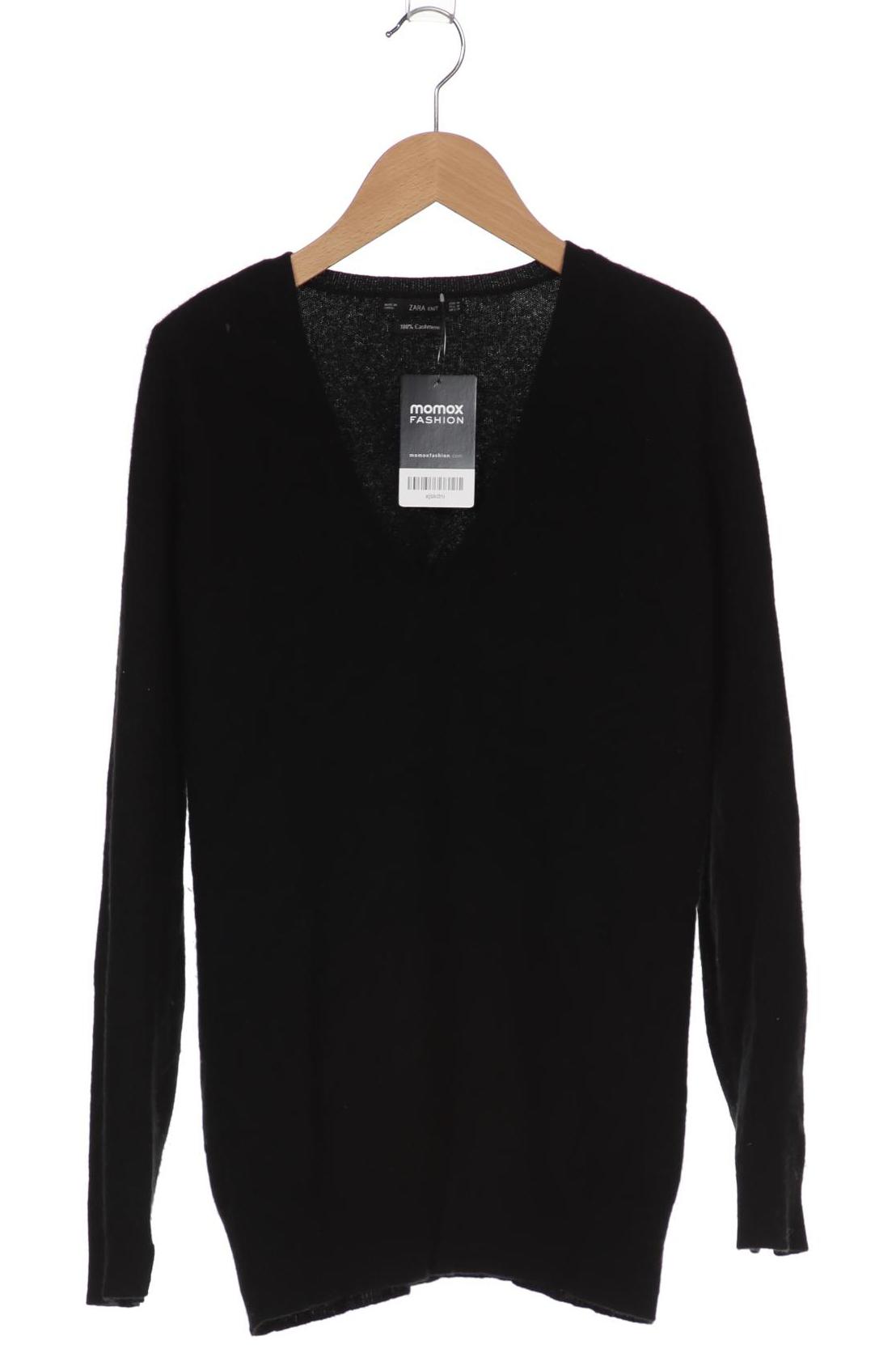 

ZARA Damen Pullover, schwarz