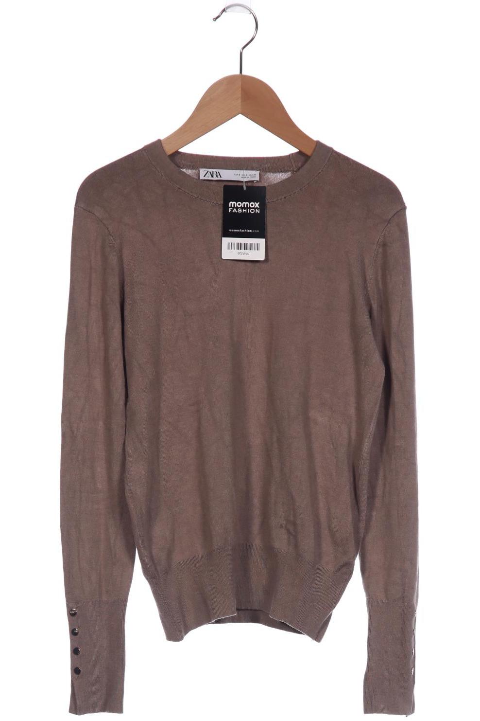 

ZARA Damen Pullover, beige