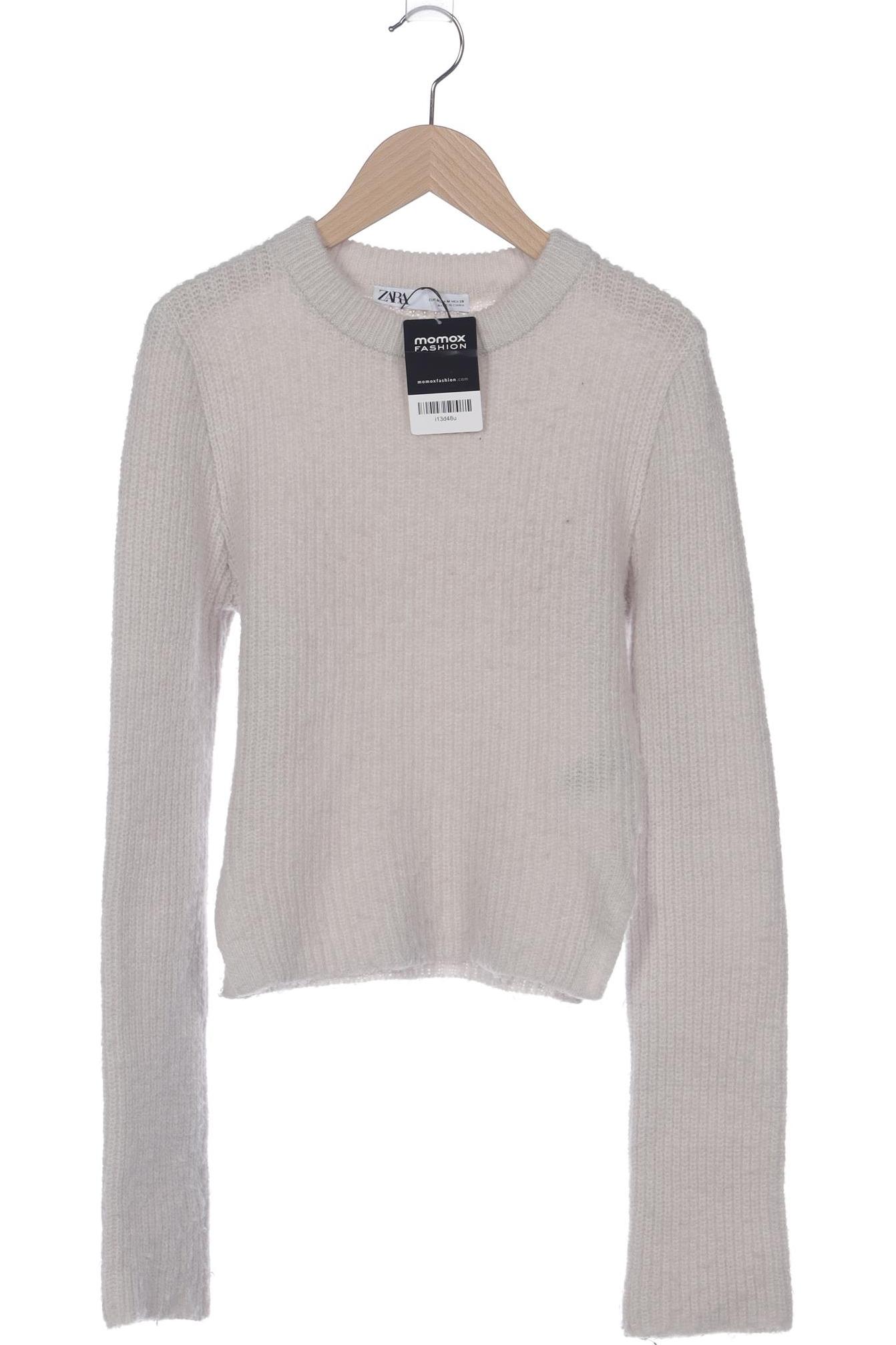 

Zara Damen Pullover, cremeweiß, Gr. 38