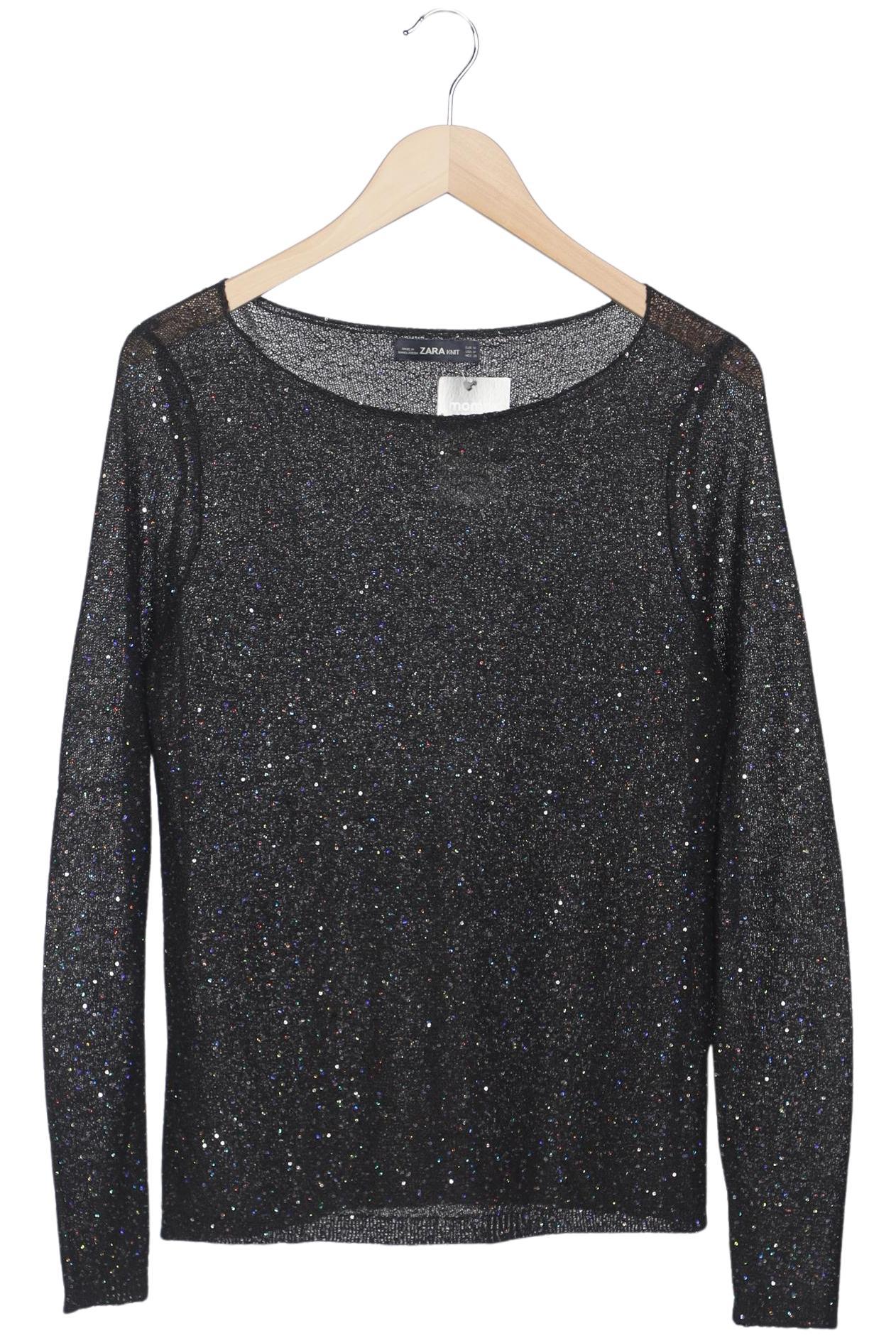 

Zara Damen Pullover, schwarz, Gr. 38