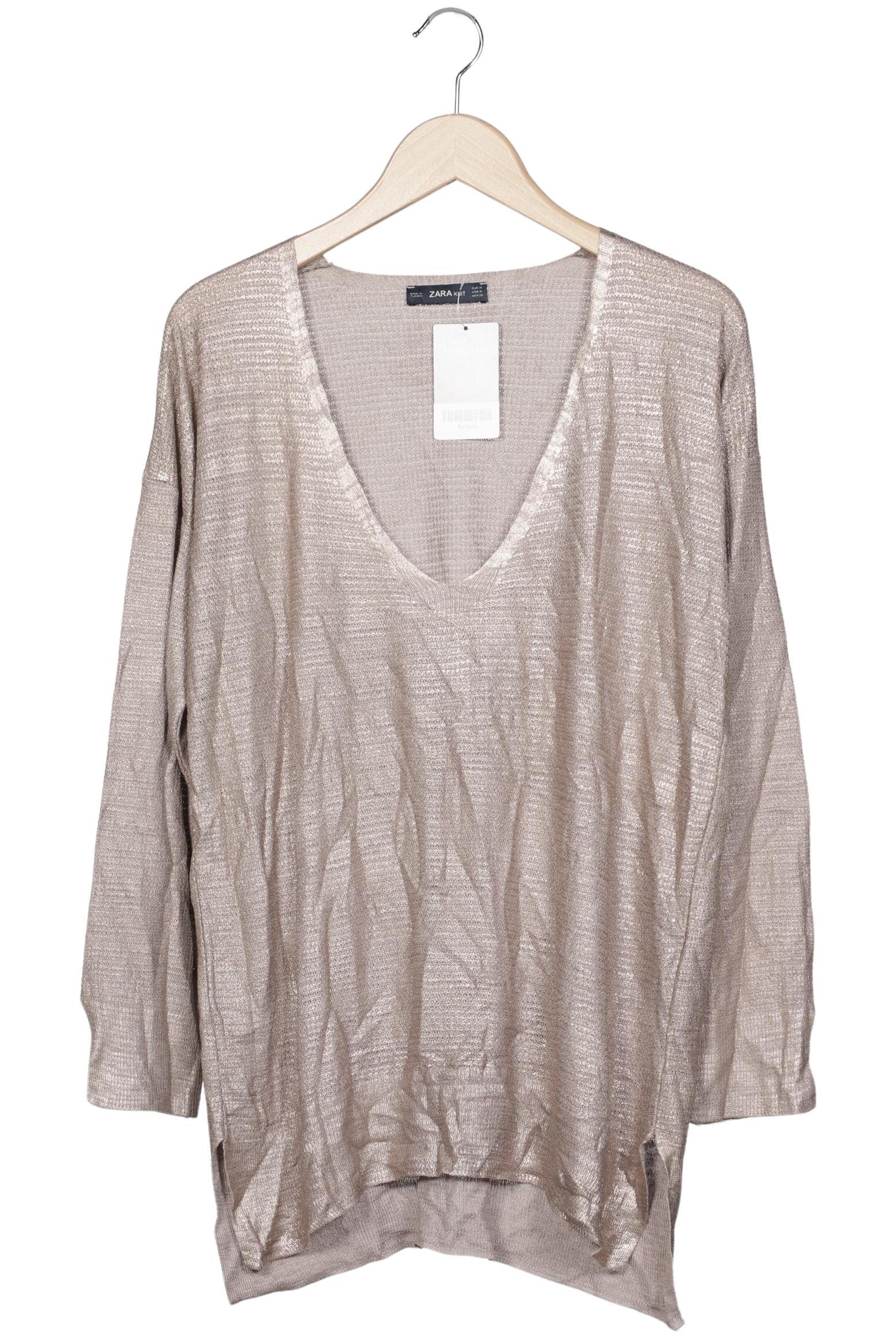 

Zara Damen Pullover, beige, Gr. 38