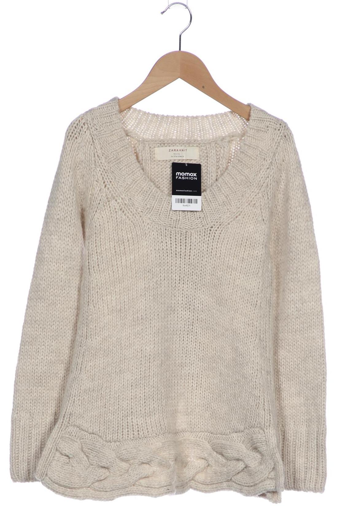 

Zara Damen Pullover, cremeweiß, Gr. 36