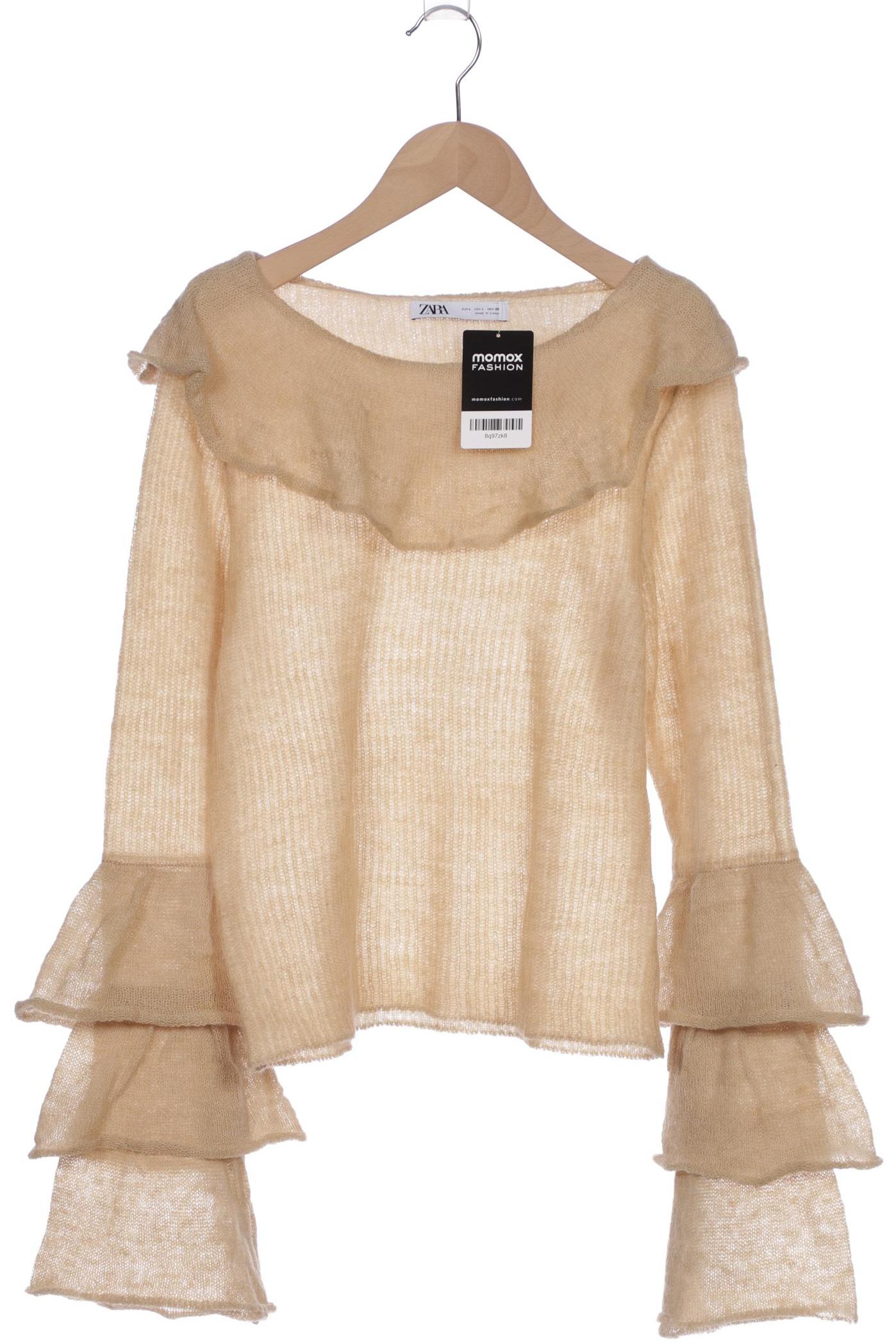 

Zara Damen Pullover, beige, Gr. 42